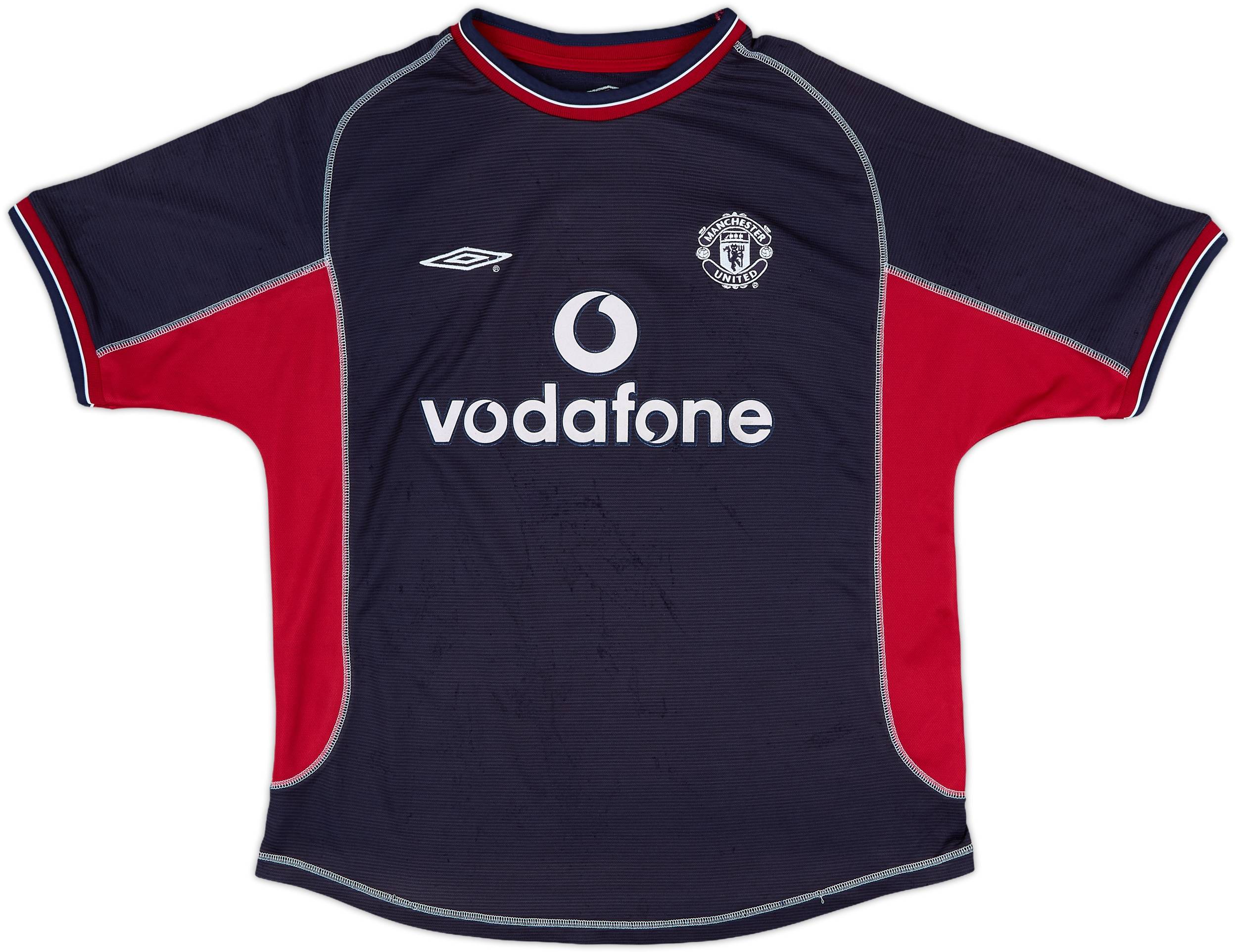 ウェア NIKE BECKHAM Vodafone Manchester United Manchester United 2003 Home Jersey #7 Beckham Nike Red Shirt