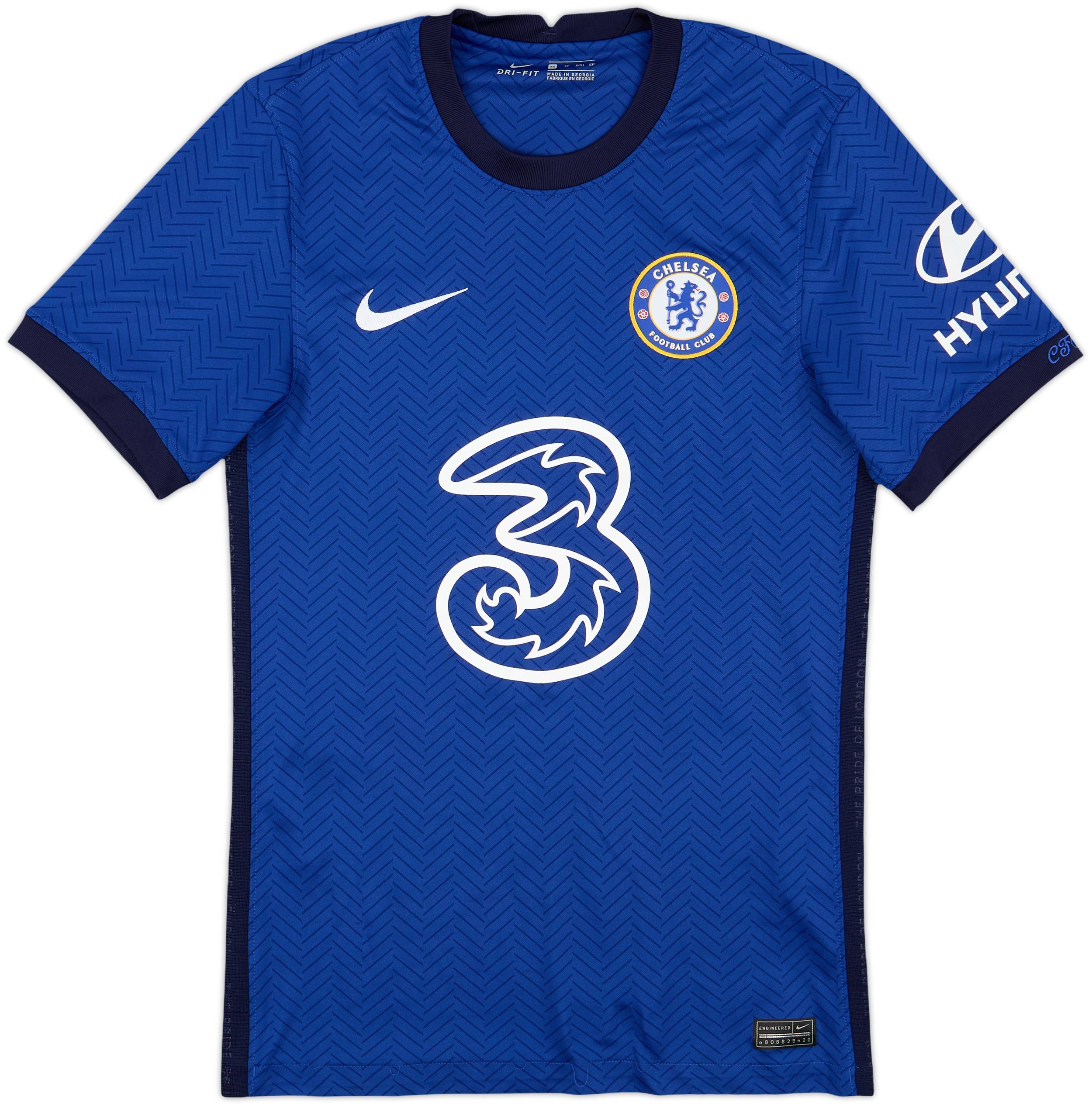 2020-21 Chelsea Home Shirt Kante #7 - 9/10 - (XS)