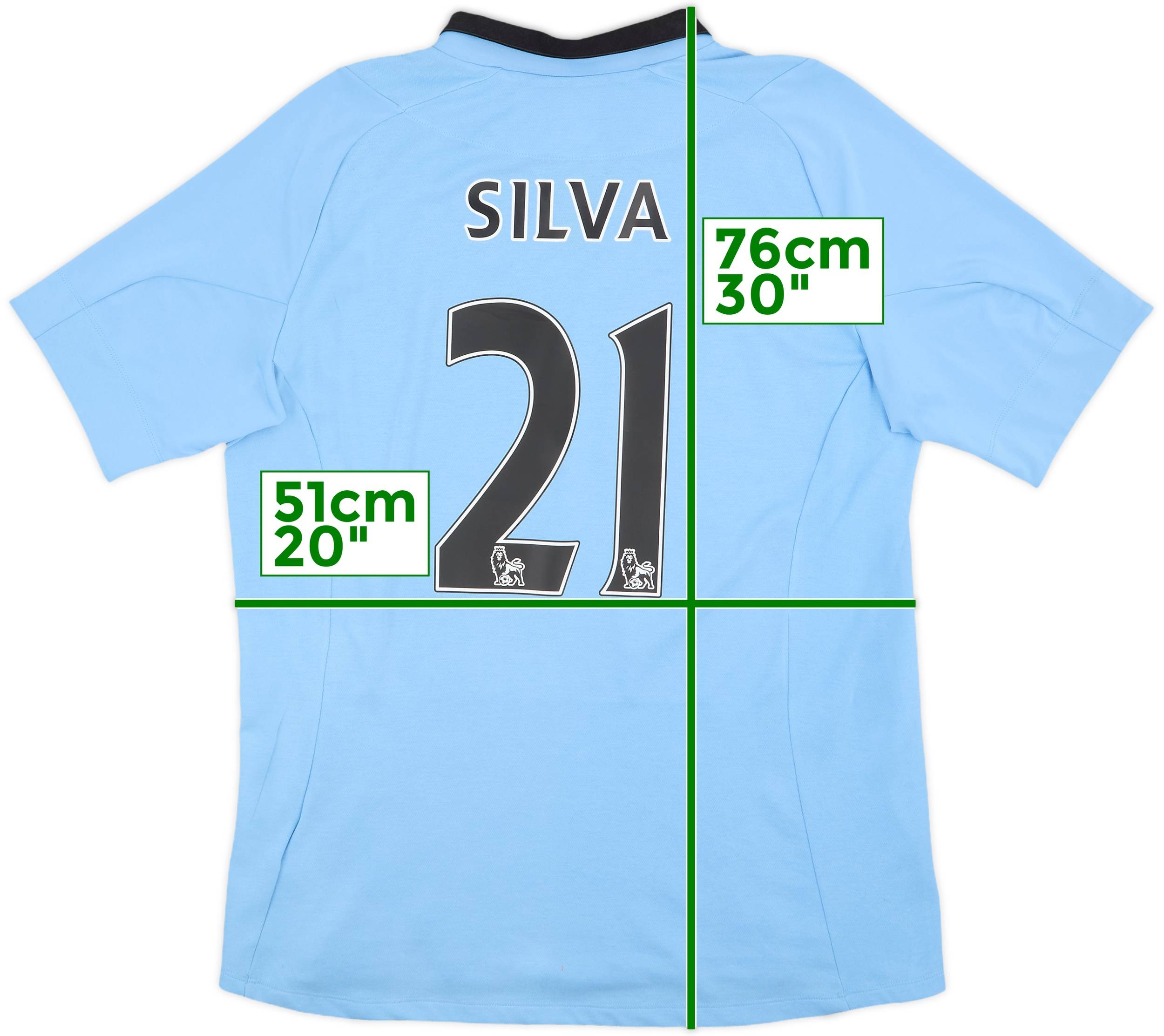 マンチェスター・シティ SILVA 21番 シャツ マンチェスター・シティ 11/12 21番 SILVA ダビドシルバ - メルカリ