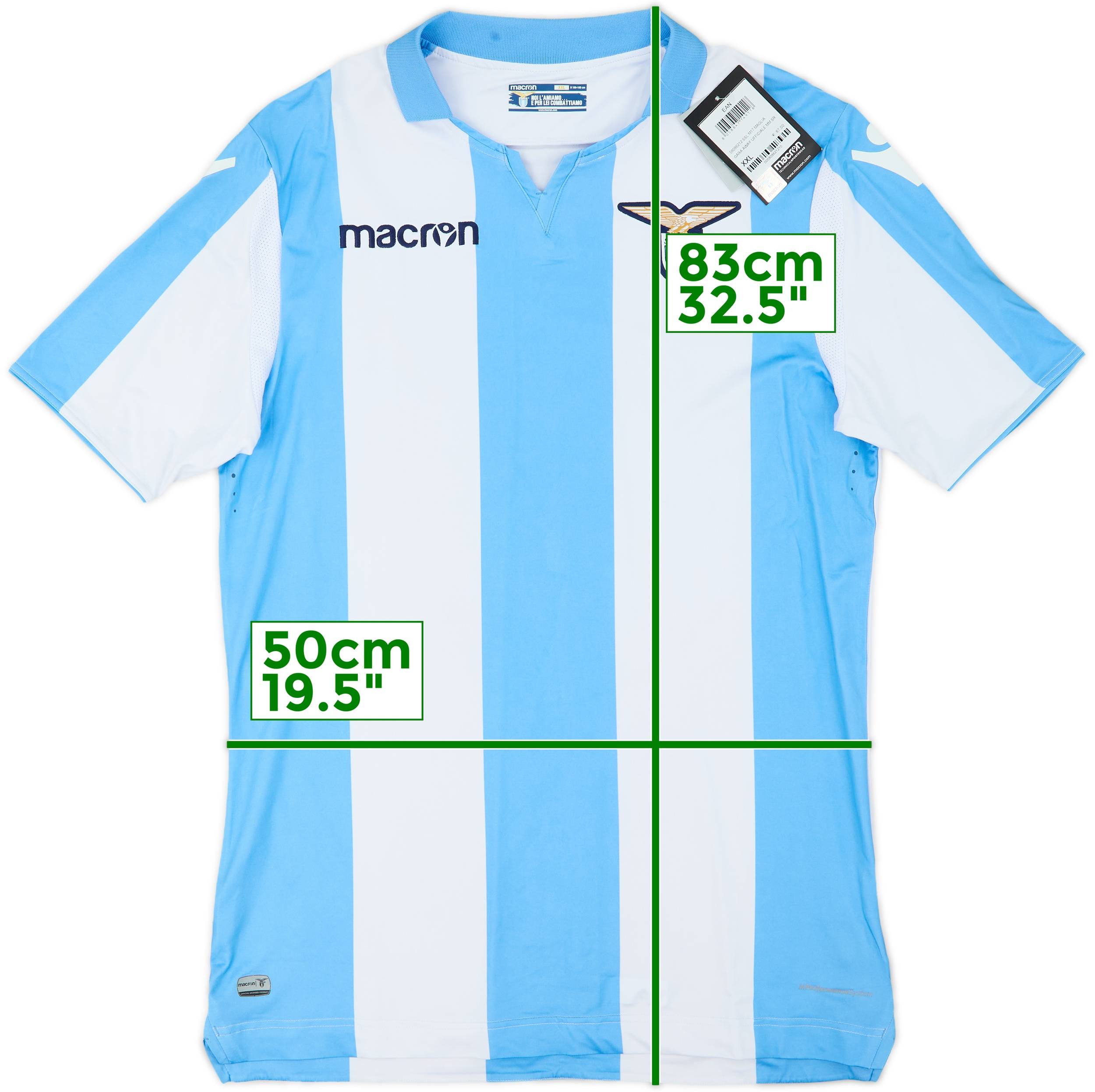 2017-18 Lazio Away Shirt (XXL)