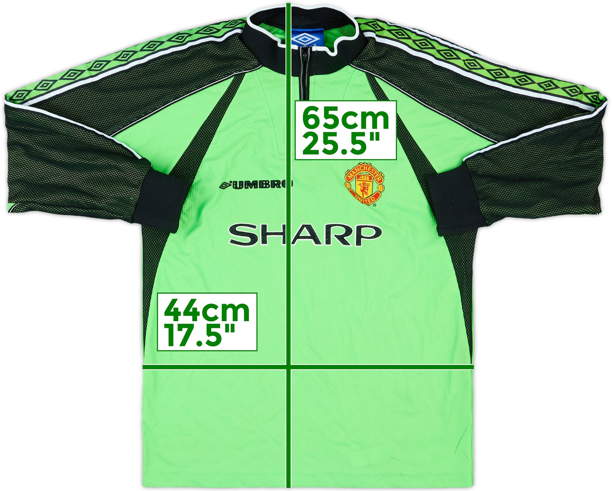 1998-99 Manchester United GK Shirt - 6/10 - (L.Boys)