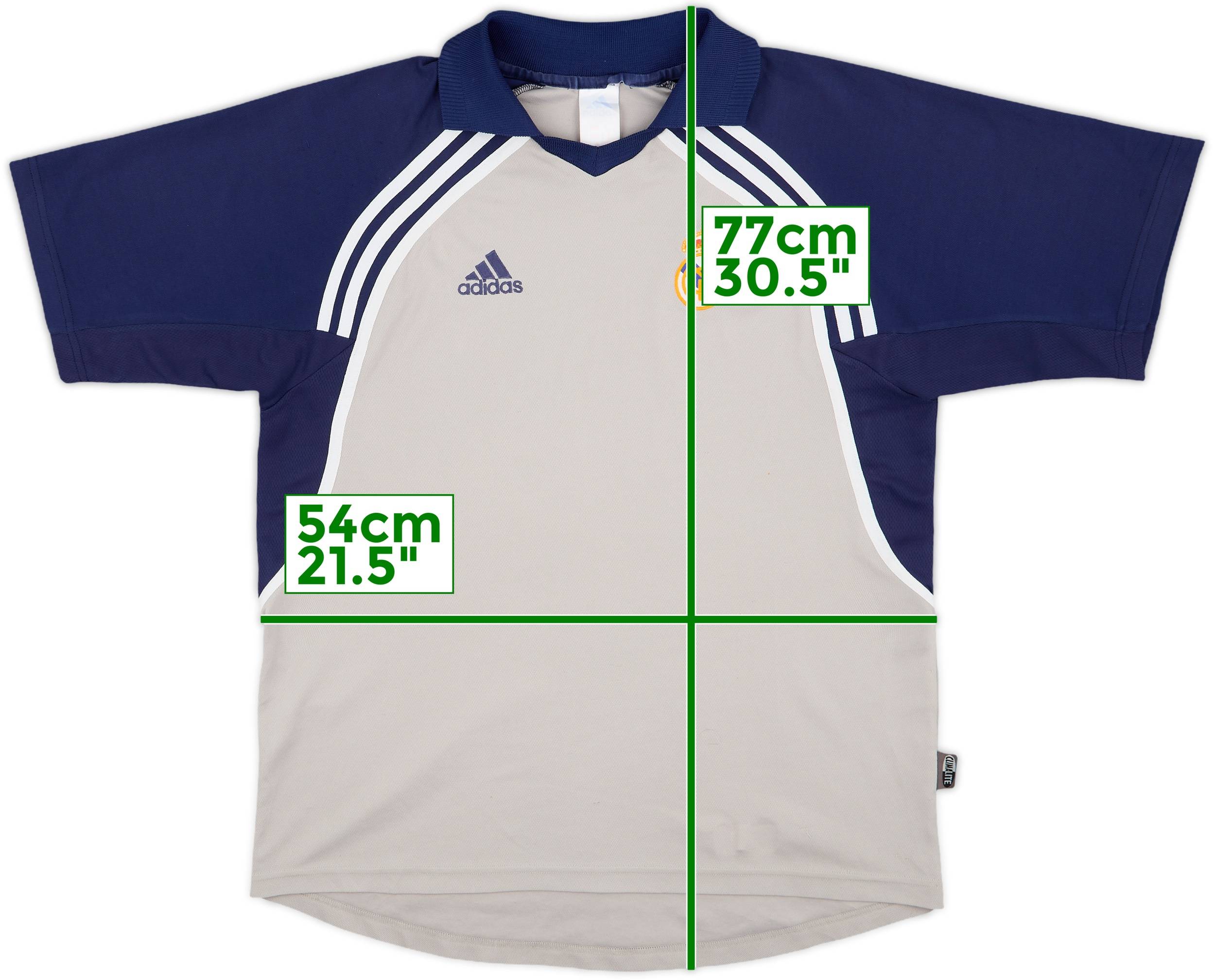 adidas Real Madrid ユニフォーム Real Madrid Raul 7 Centenary Home Football Shirt 2001/02 (XL