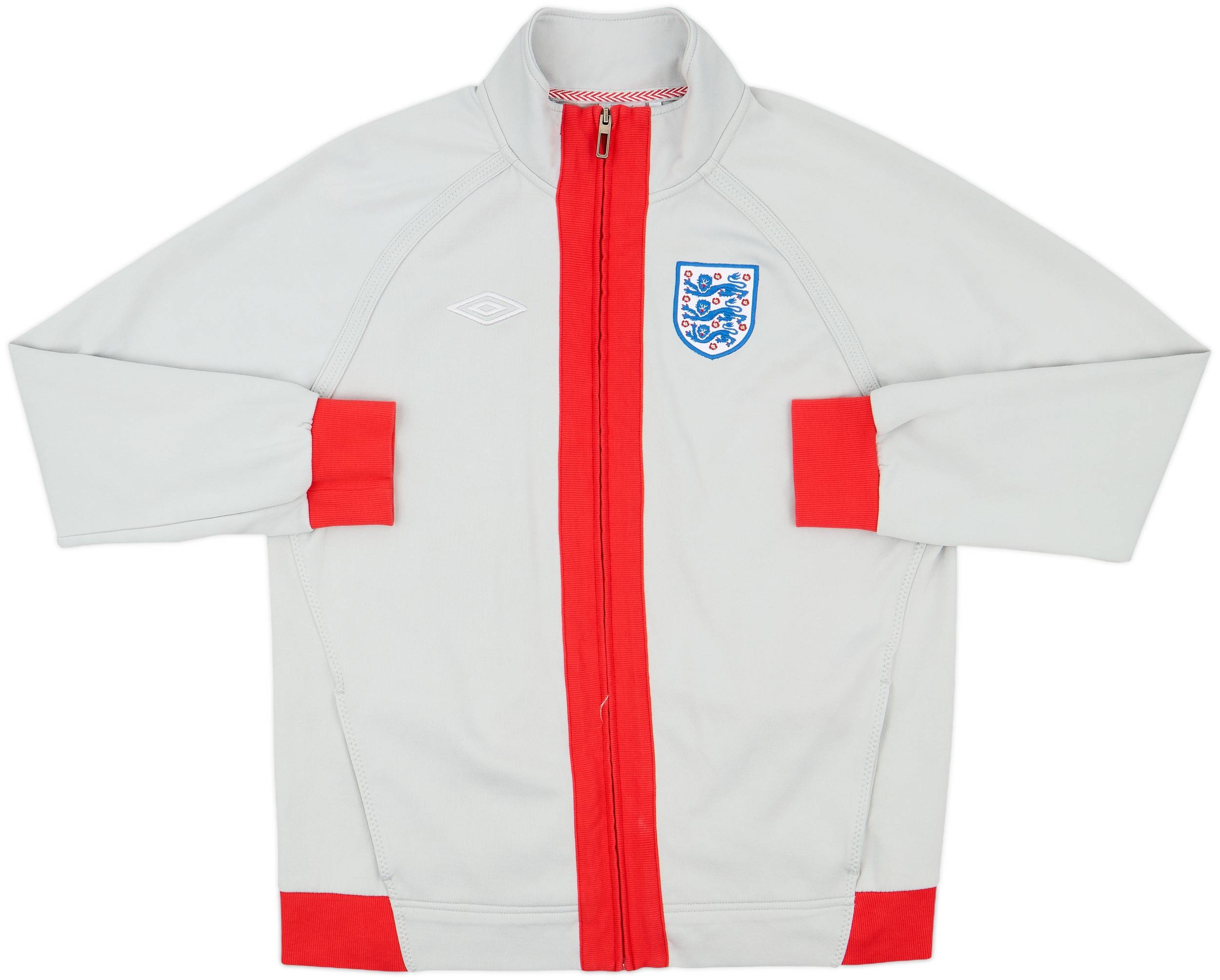 2010-11 England Umbro Track Jacket - 10/10 - (XL)