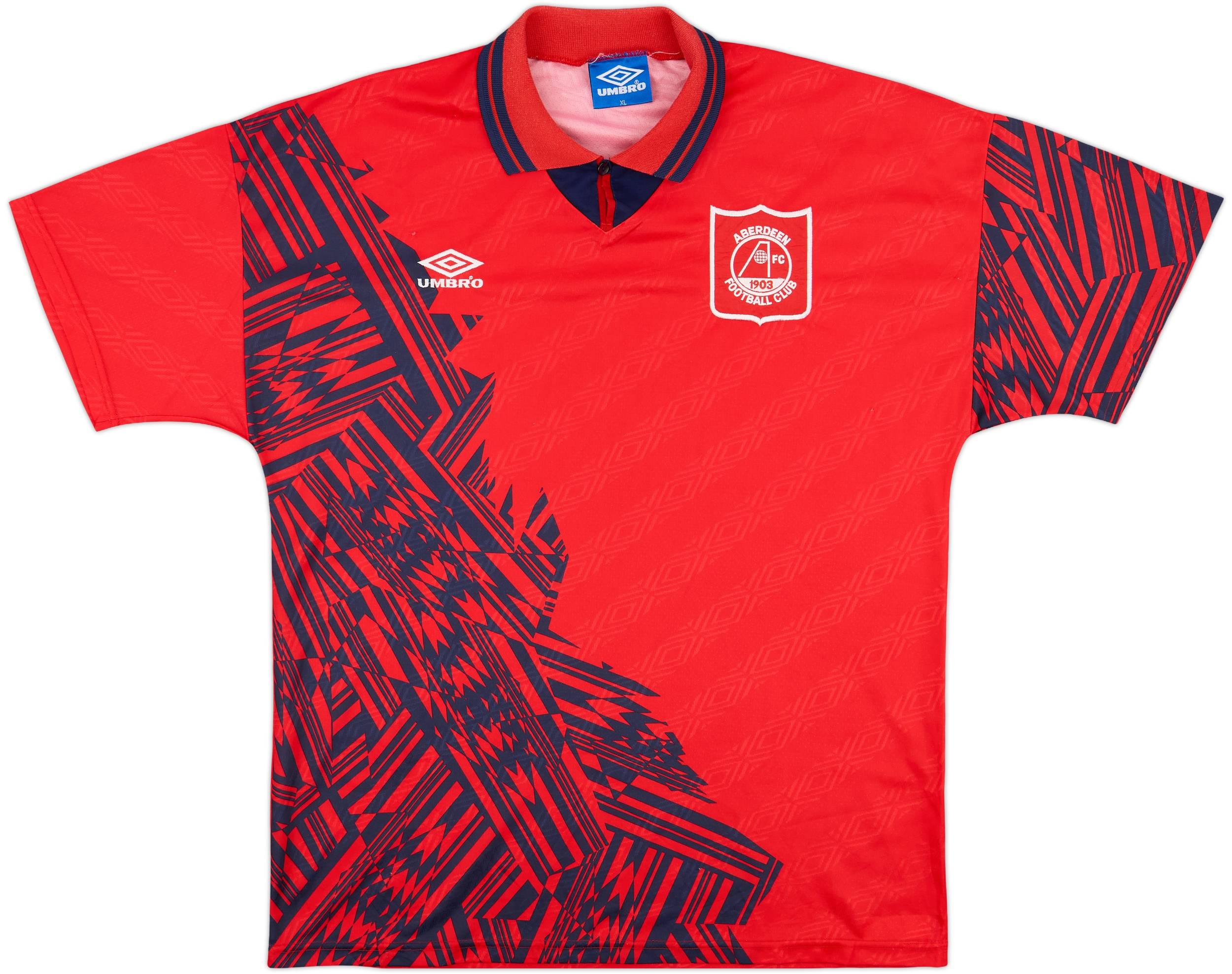 1994-96 Aberdeen Home Shirt - 9/10 - (XL)