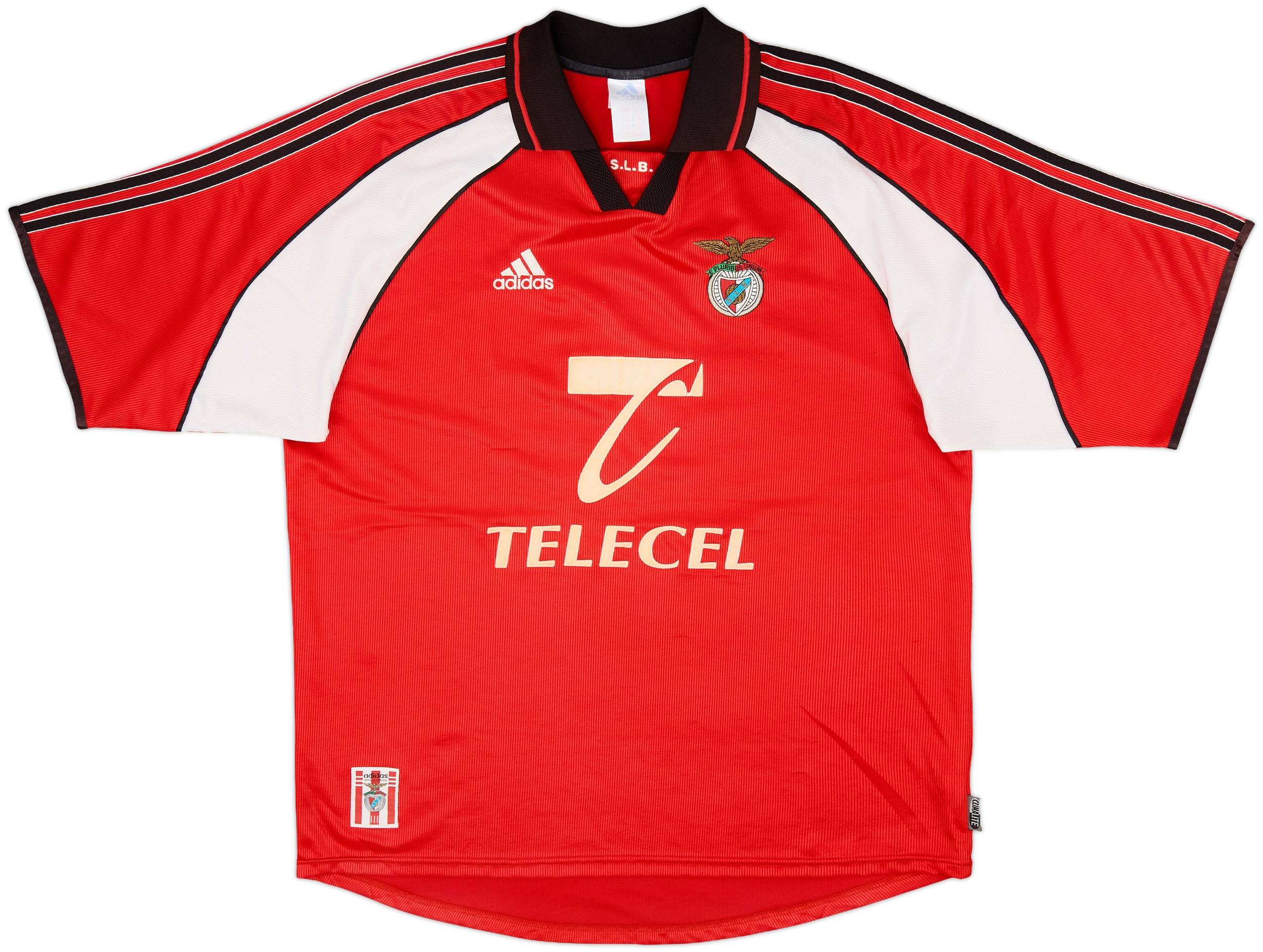 1999-00 Benfica Home Shirt - 6/10 - (L)