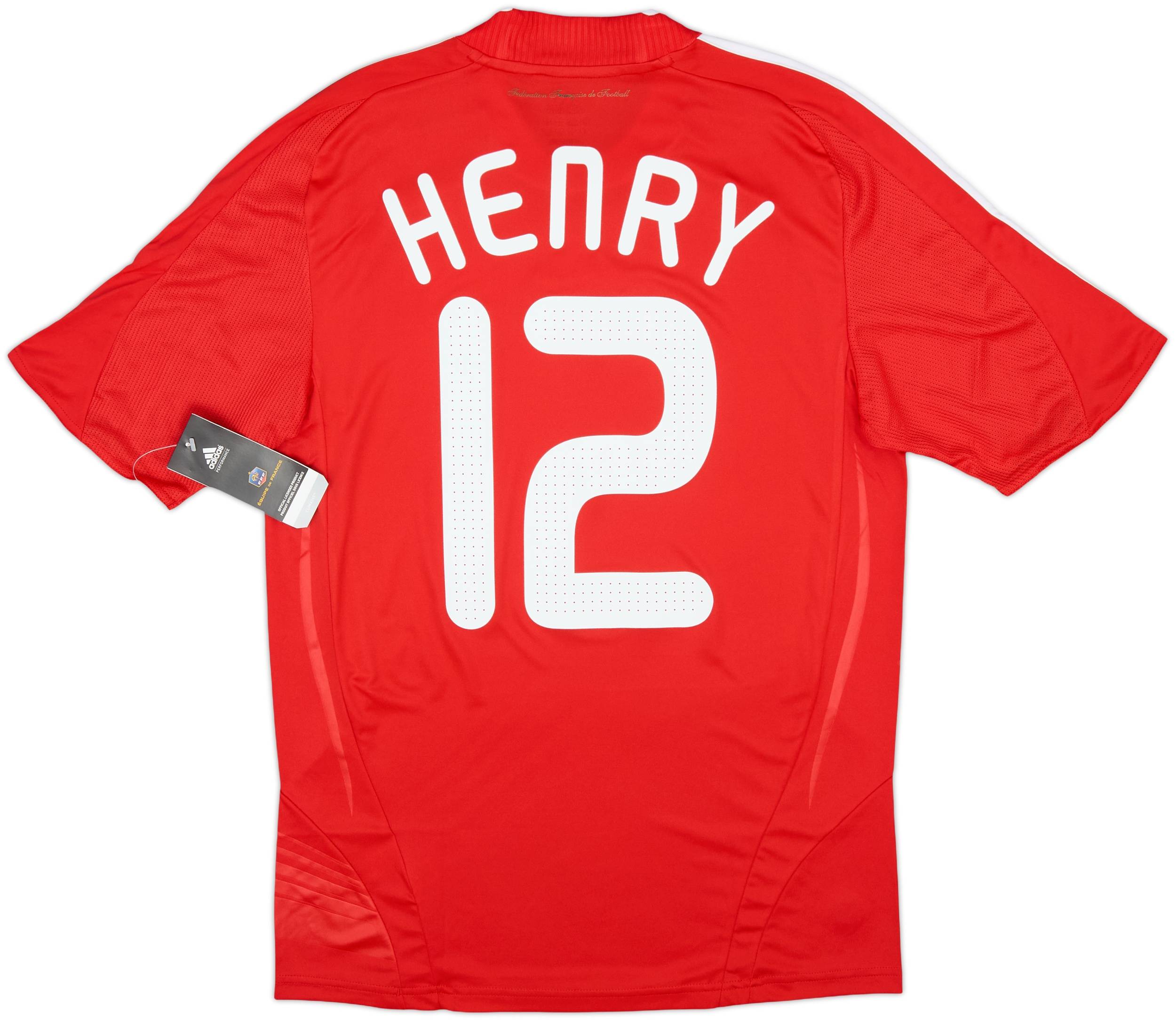 2007-08 France Away Shirt Henry #12 (S)