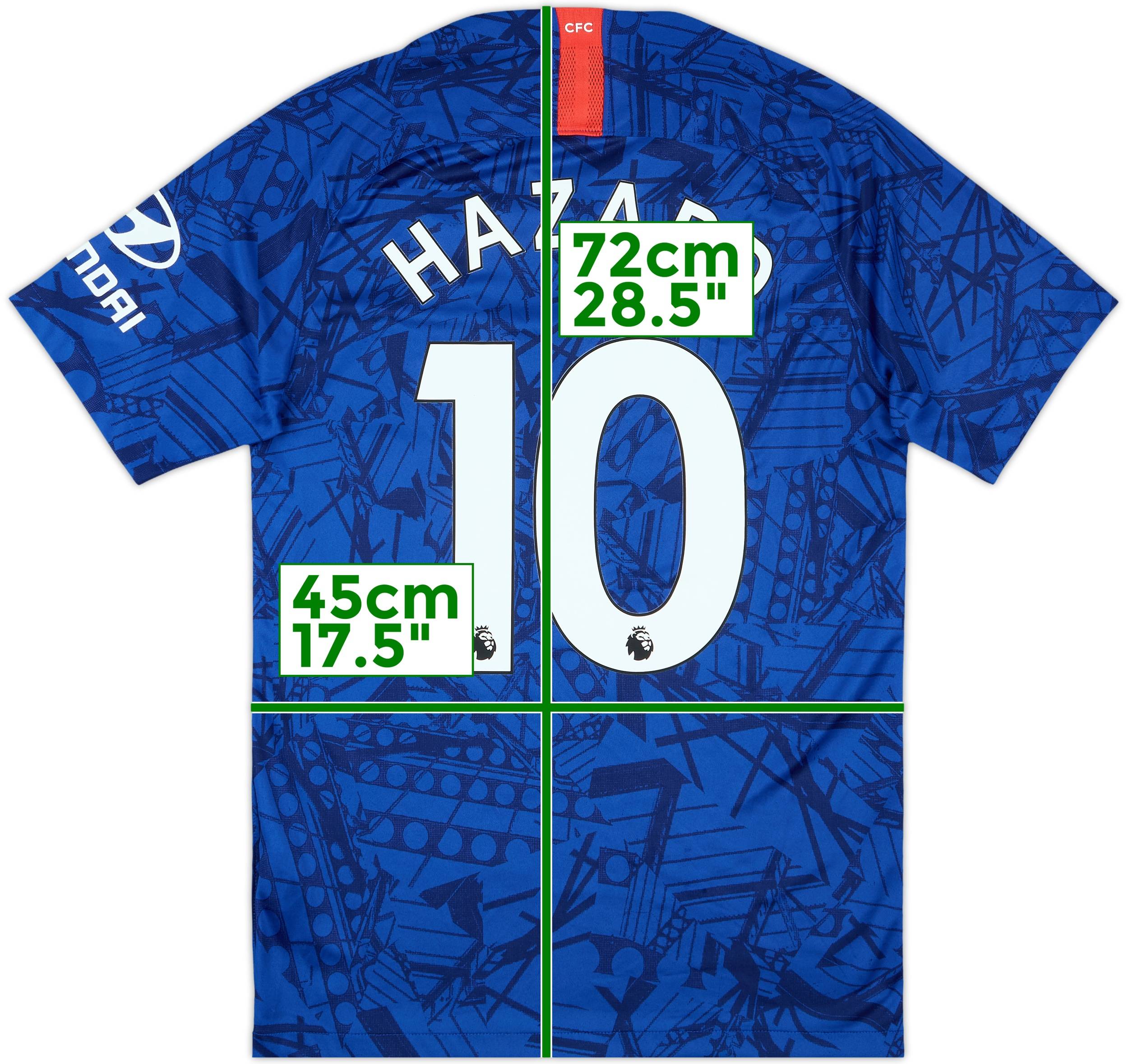 2019-20 Chelsea Home Shirt Hazard #10 - 8/10 - (S)