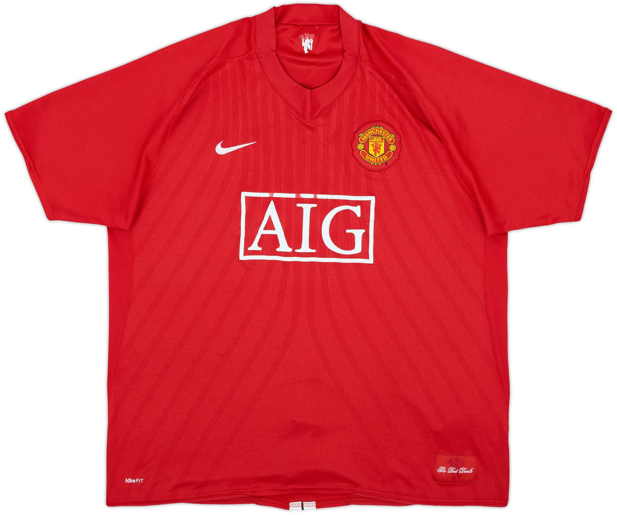 MANCHESTER UNITED 07-09 ホームユニフォーム NIKE マンチェスターユナイテッド 07/09 ユニフォーム ホーム