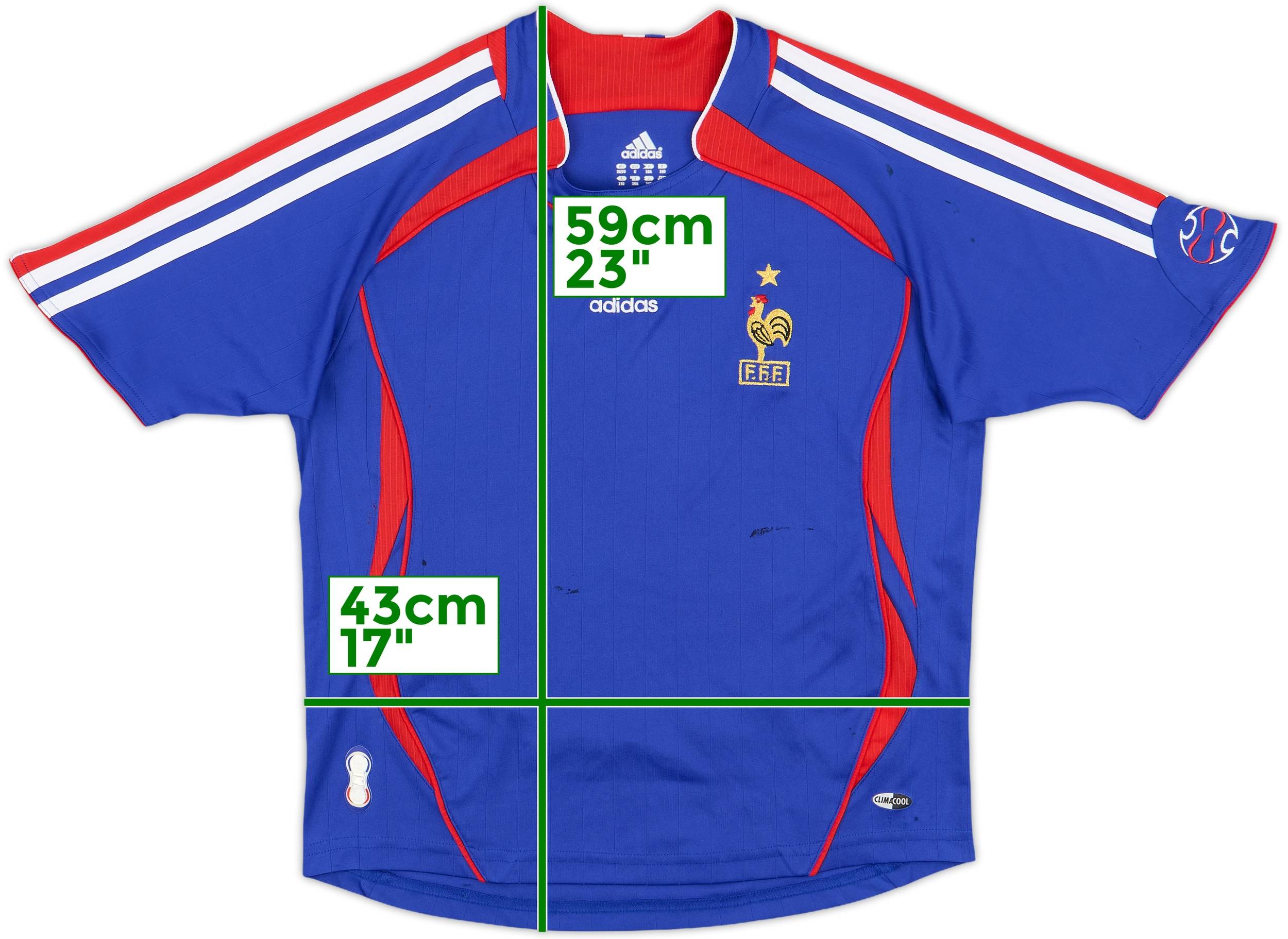 2006-07 France Home Shirt - 6/10 - (S.Boys)