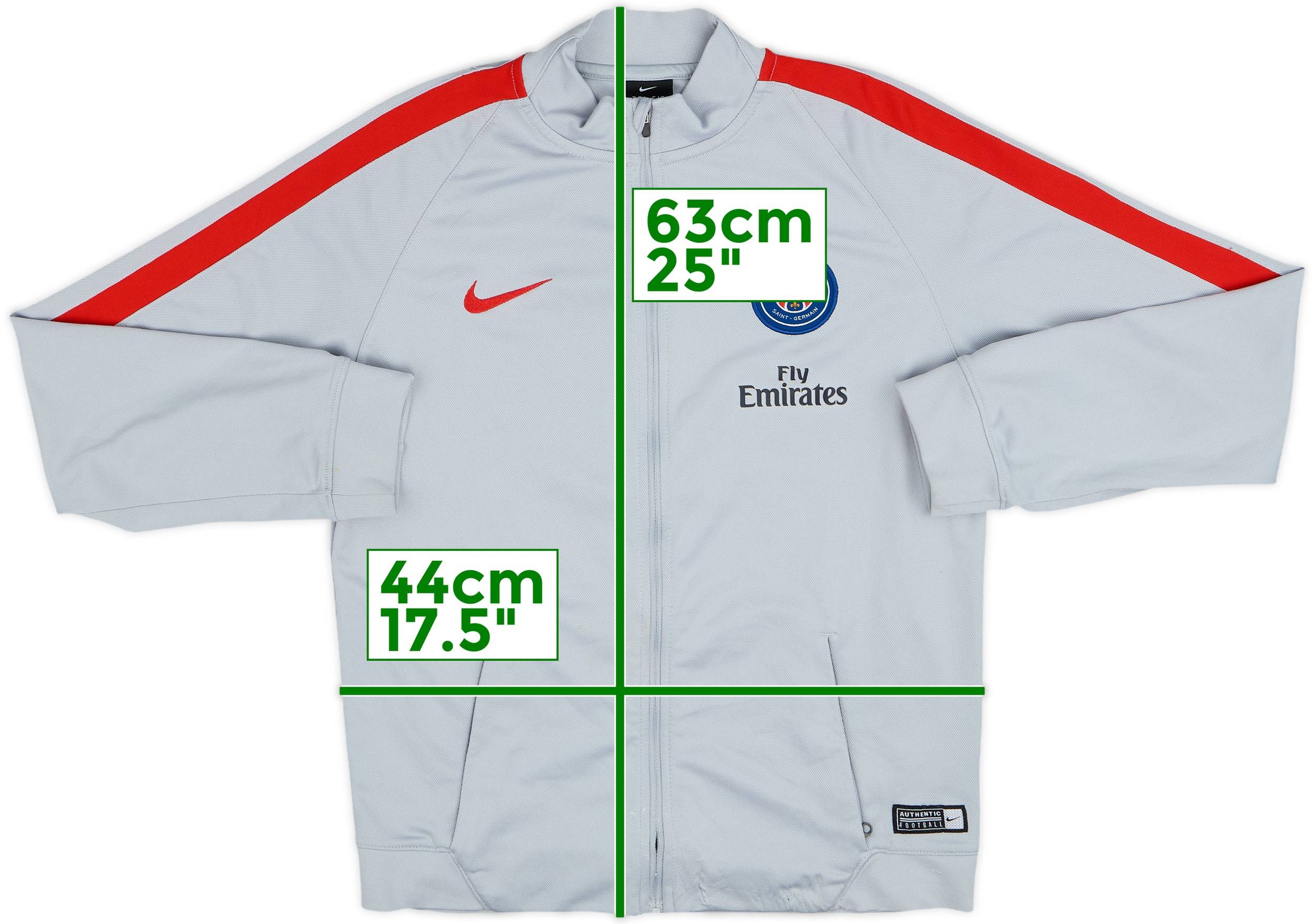 【 NIKE 】PARIS SAINT-GERMAIN ジャージ L 2016-17 Paris Saint-Germain Nike Track Jacket - 8/10 - (S)