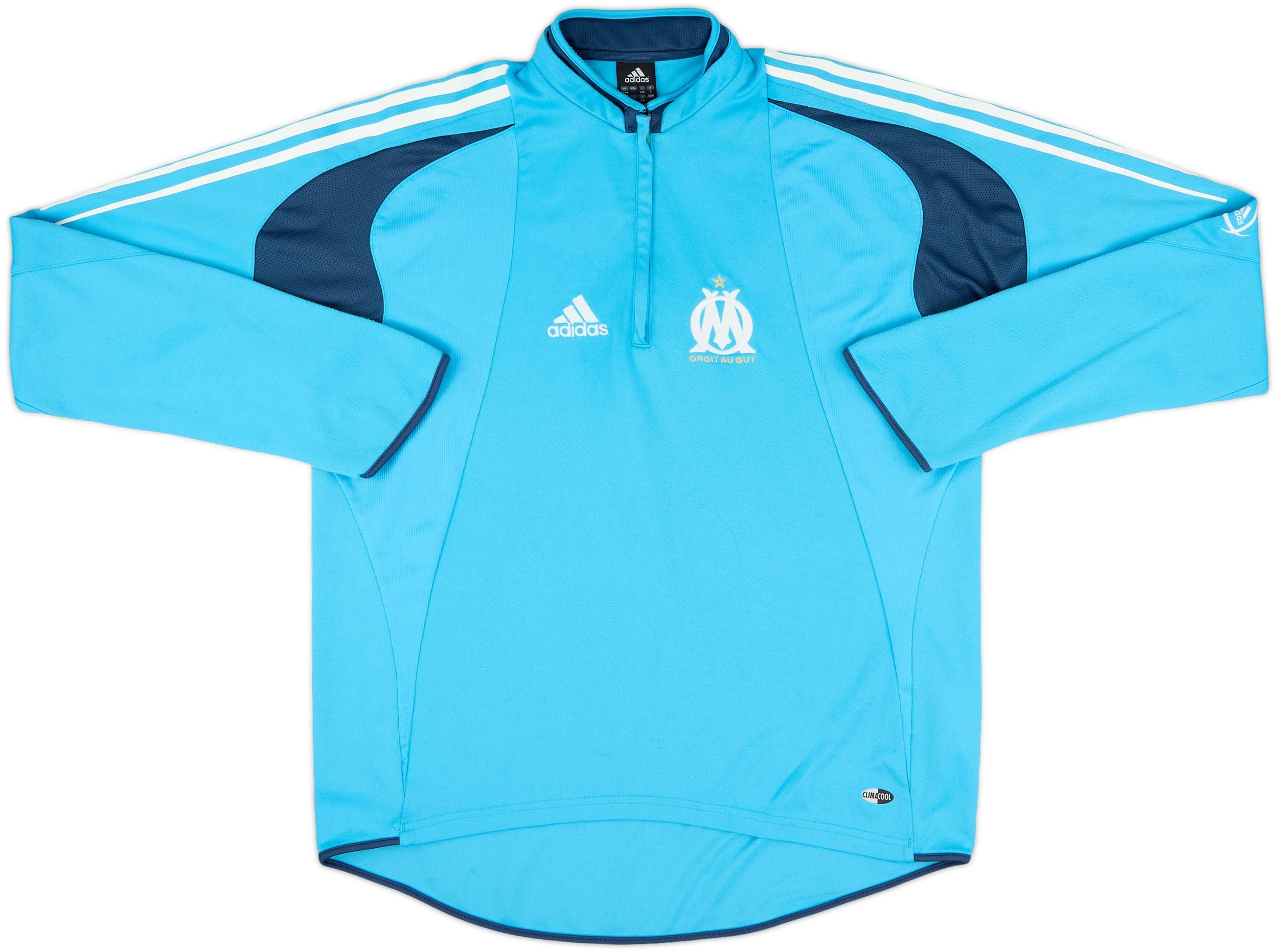 ウェア 00s adidas \"Olympique Marseille\" OLYMPIQUE MARSEILLE 2000 2001 HOME SHIRT JERSEY ADIDAS