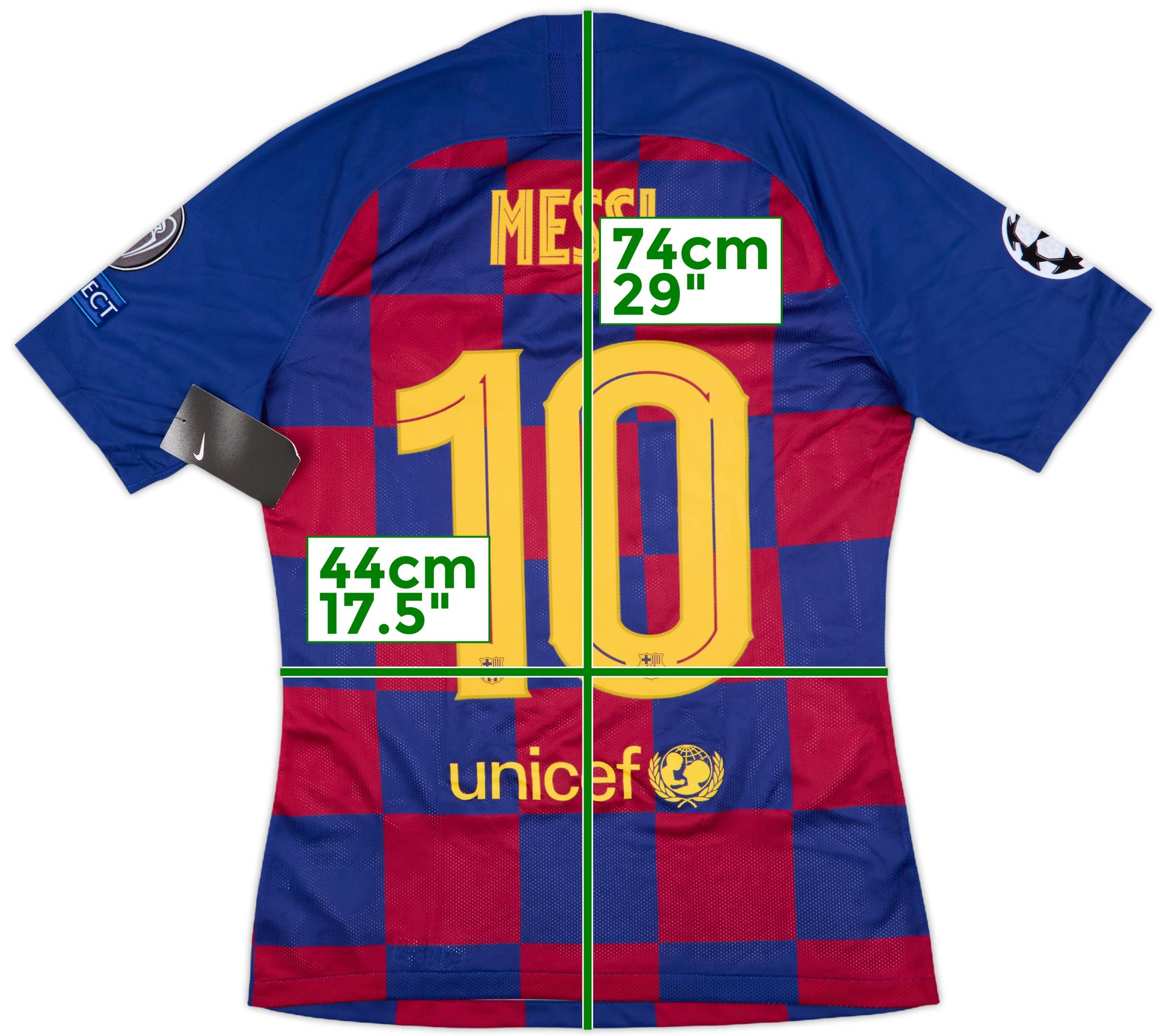 FC Barcelona Messi 10 ユニフォーム FC Barcelona Original Messi #19 UCL Jersey | eBay