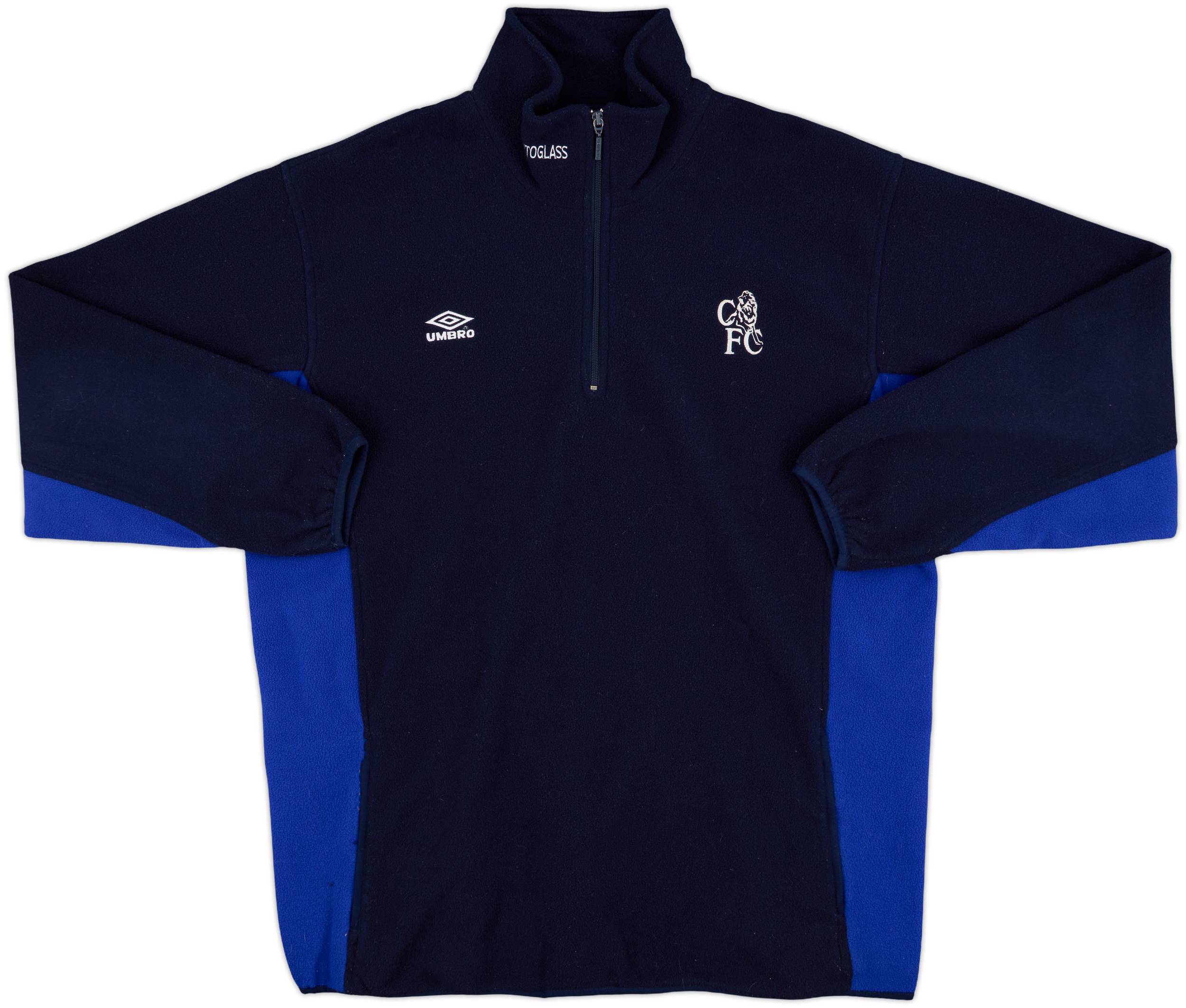 2000-01 Chelsea Umbro 1/4 Zip Fleece - 9/10 - (XXL)