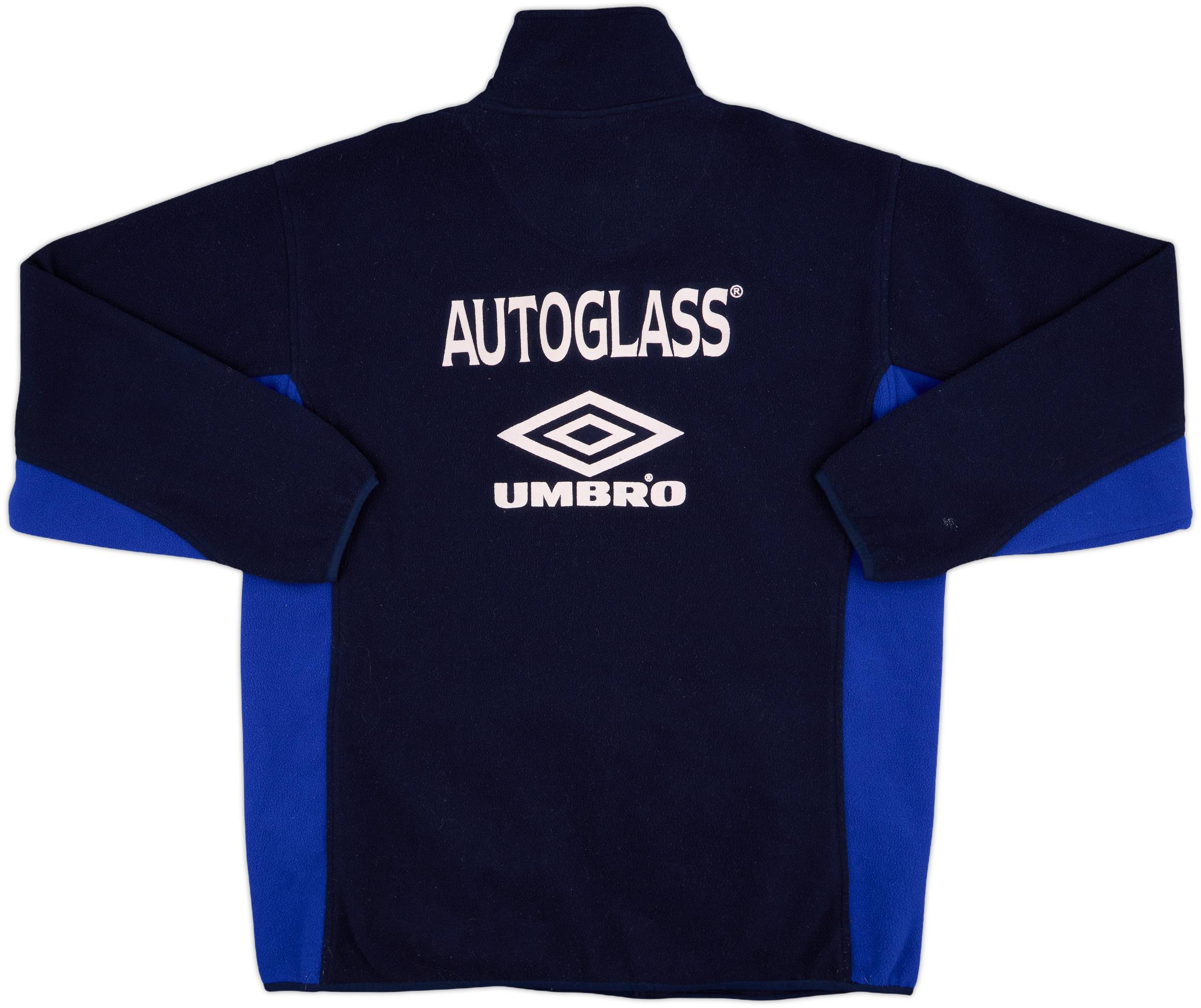 archive 00s umbro×Chelsea nylon set up 2000-01 Chelsea Umbro 1/4 Zip Fleece - 9/10 - (XXL)