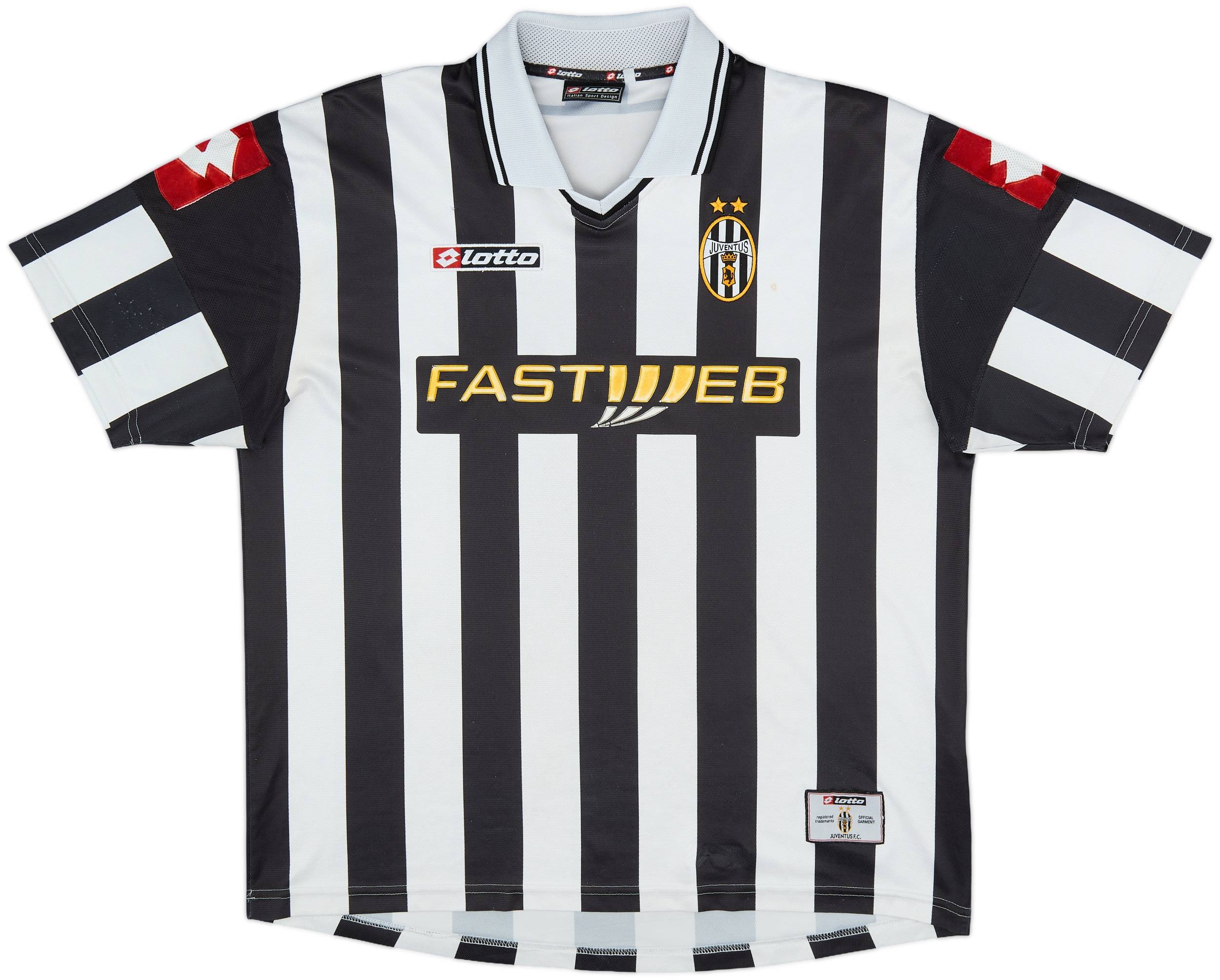2001-02 Juventus Home Shirt Del Piero #10 - 5/10 - (XXL)