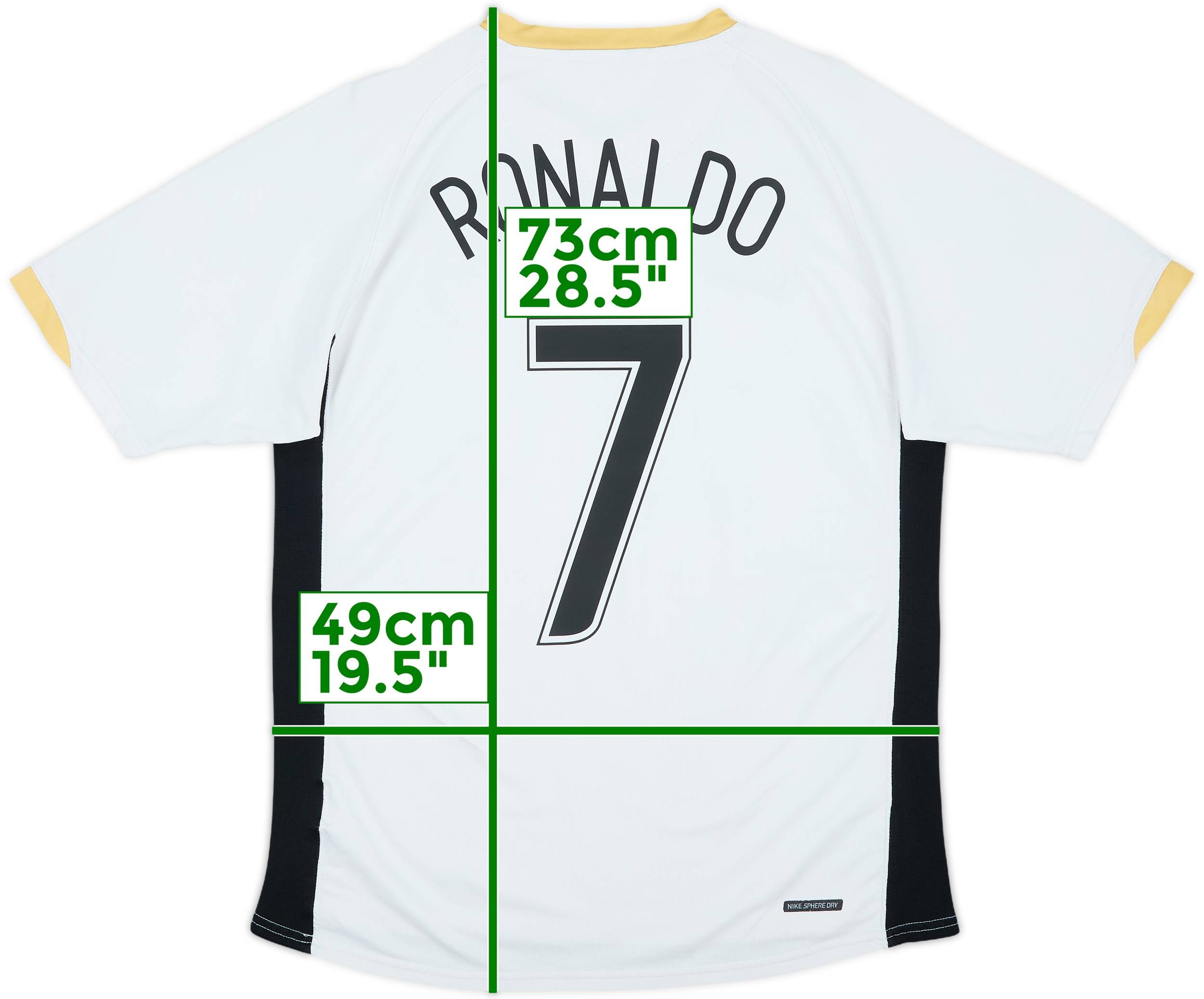 2006-08 Manchester United Away Shirt Ronaldo #7 - 6/10 - (M)