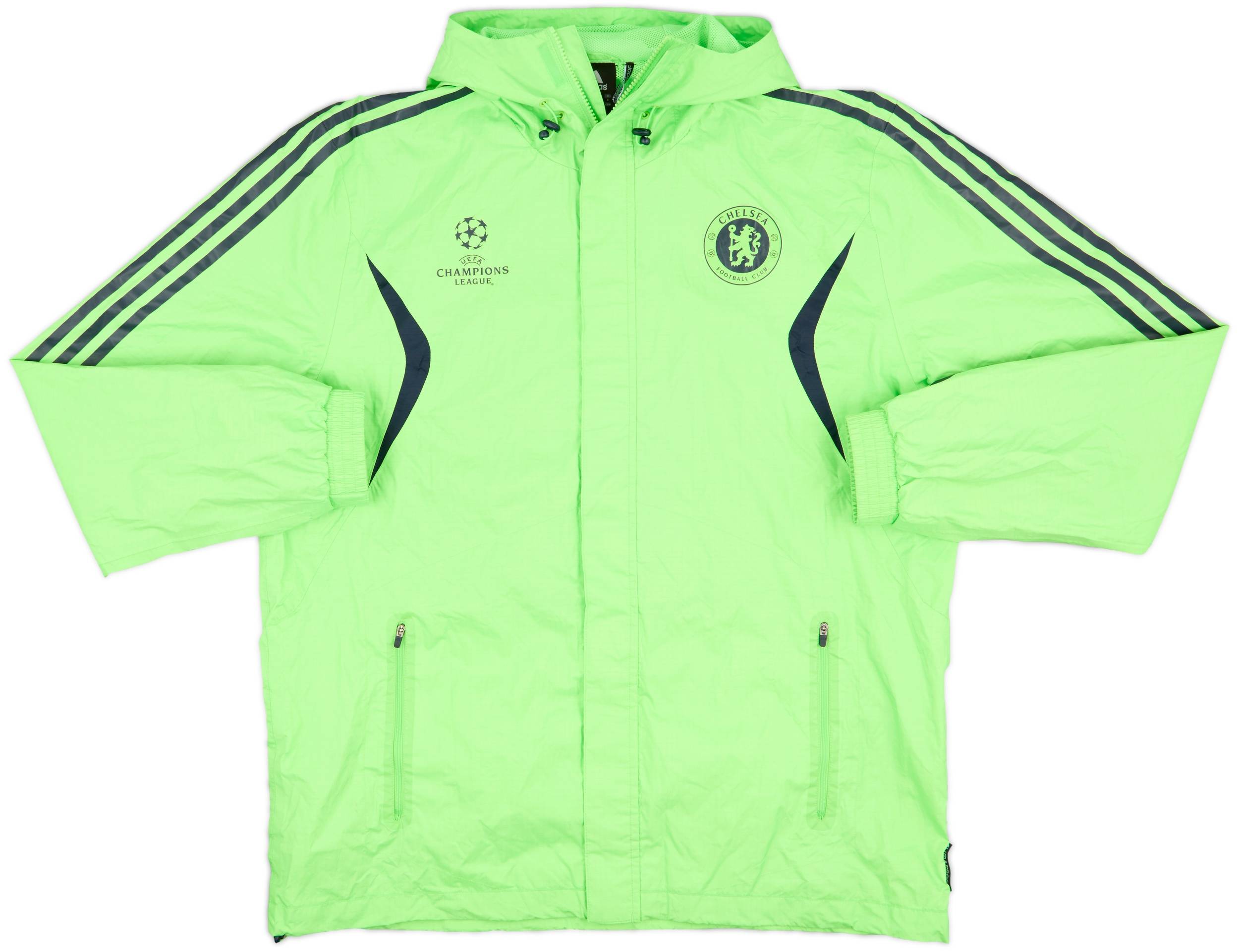 chelsea adidas ジャケット 2007-08 Chelsea adidas Hooded Rain Jacket - 9/10 - (L)