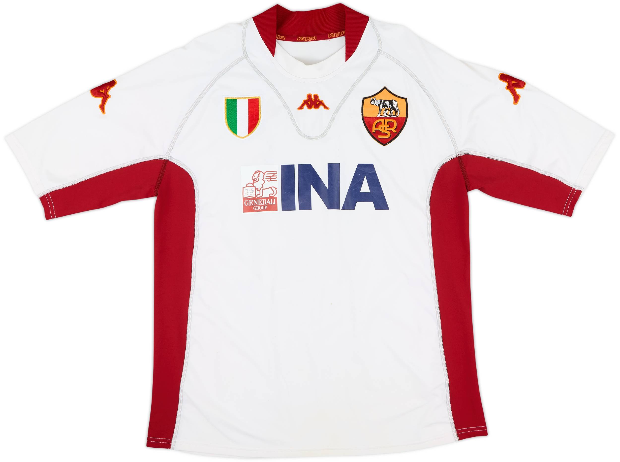 2001-02 Roma Away Shirt Totti #10 - 8/10 - (XXL)