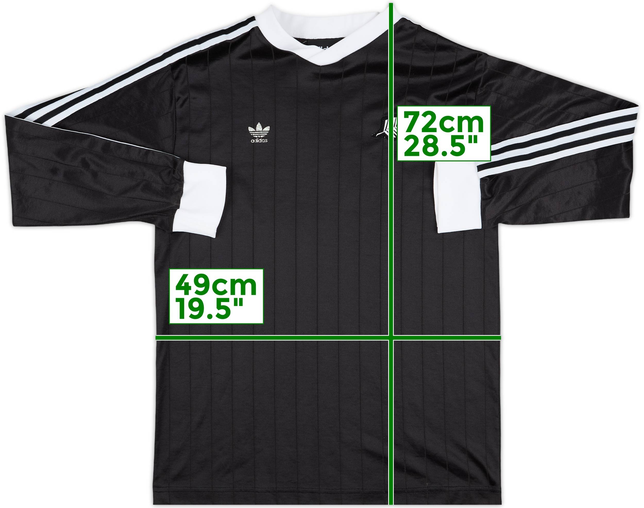 1990s adidas Template L/S Shirt (New Zealand) - 6/10 - (M)