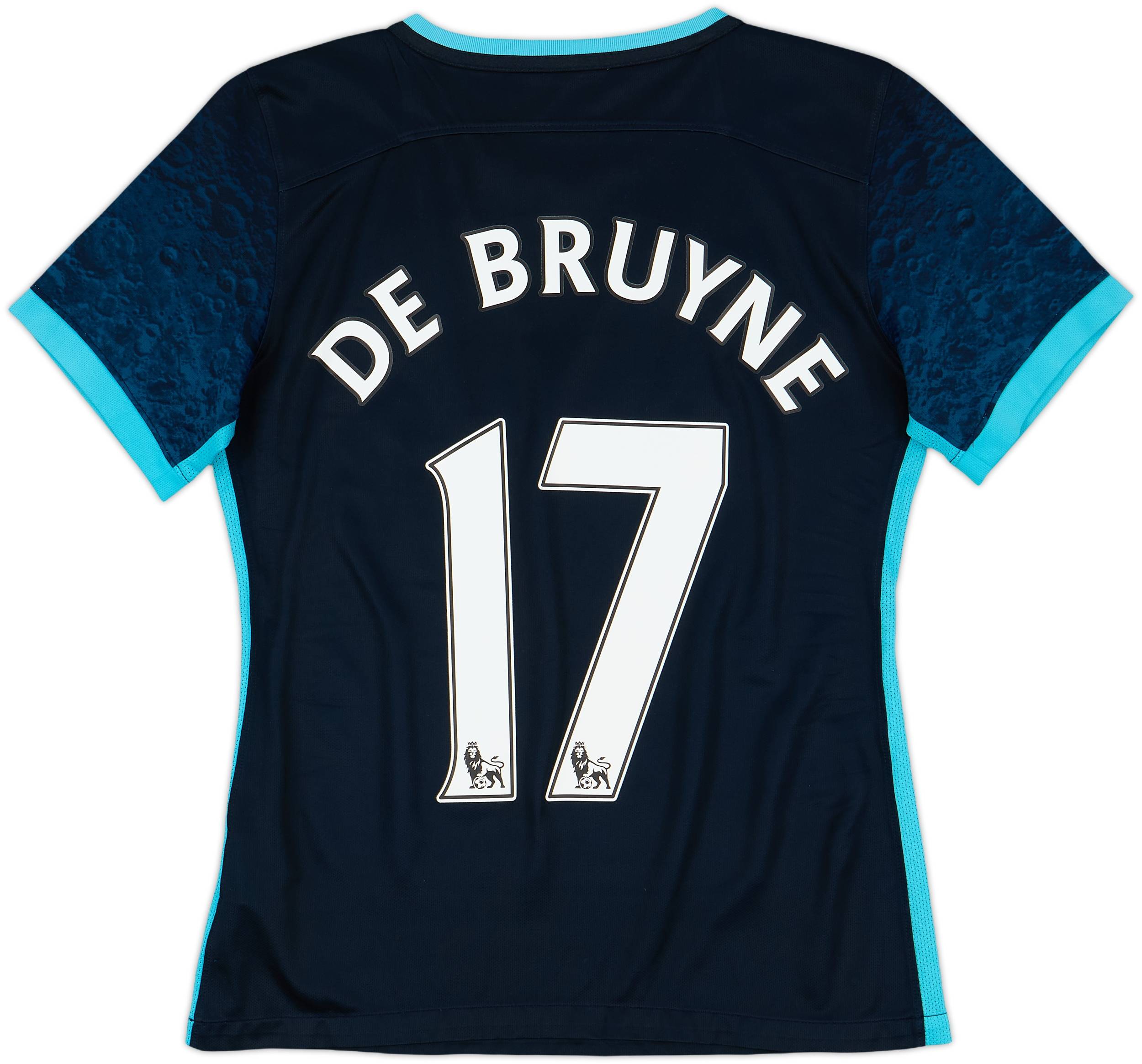 2015-16 Manchester City Away Shirt De Bruyne #17 - 8/10
