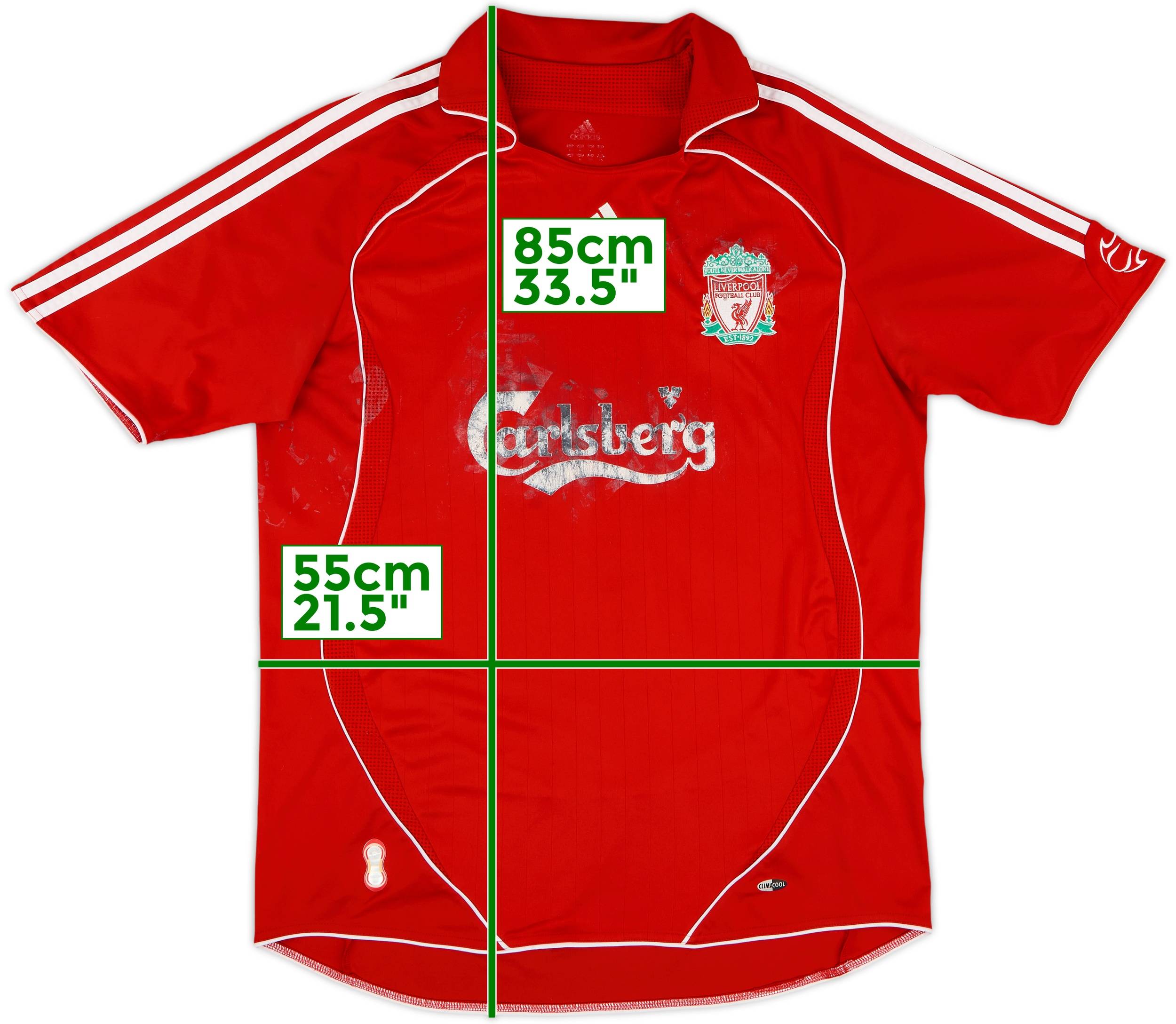 2006-08 Liverpool Home Shirt 4/10 (L)
