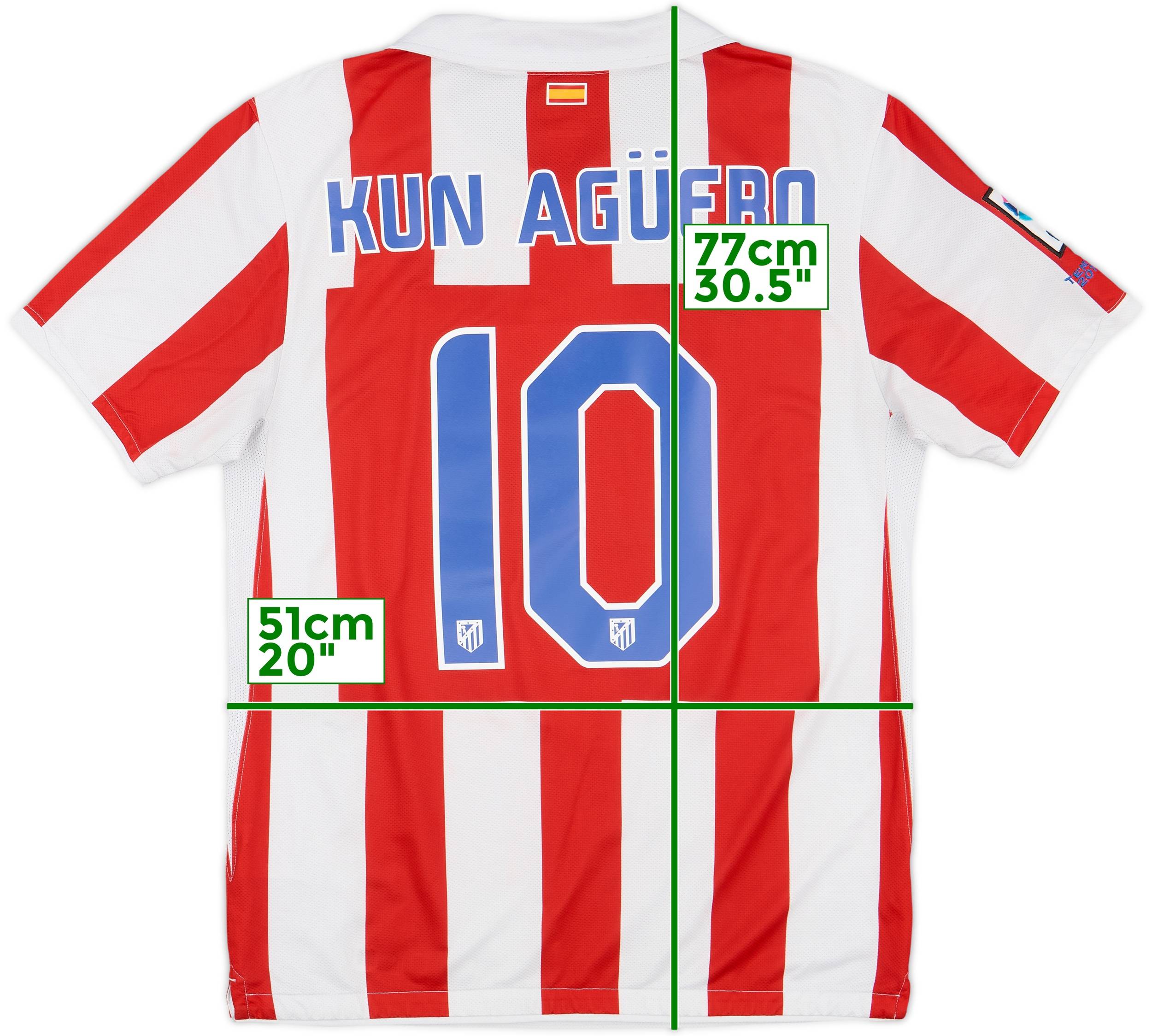 アトレティコ・マドリード シャツ 10 kun agüero アトレティコ・マドリード KUN AGÜERO 10 シャツ