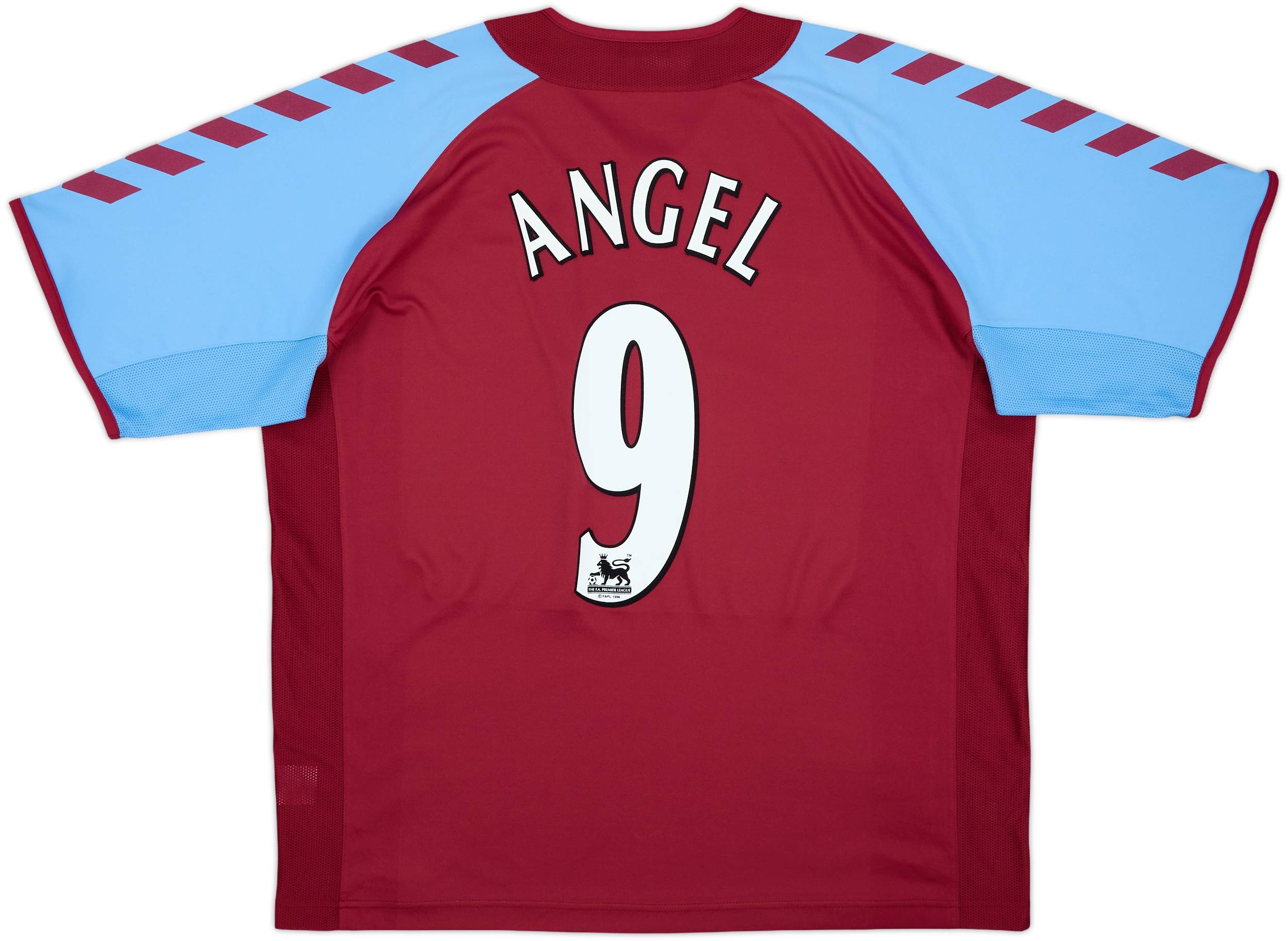 2004-05 Aston Villa Home Shirt Angel #9 - 7/10 - (XXL)