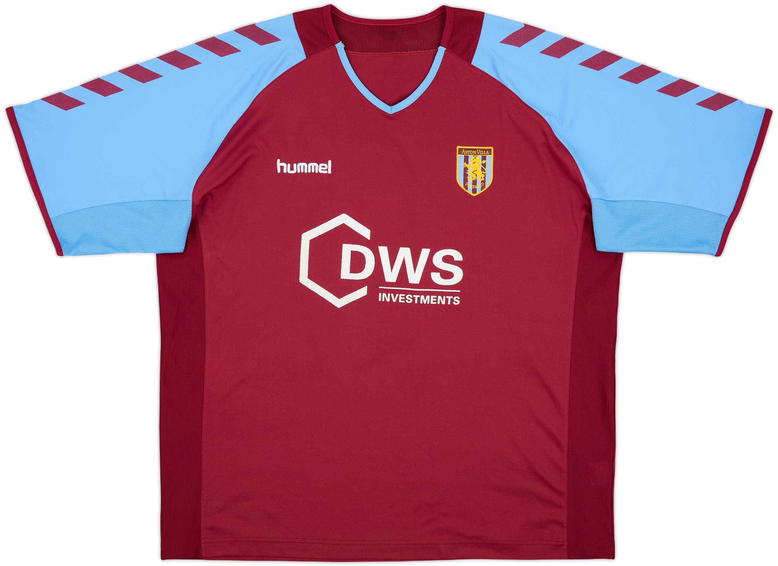 2004-05 Aston Villa Home Shirt Angel #9 - 7/10 - (XXL)