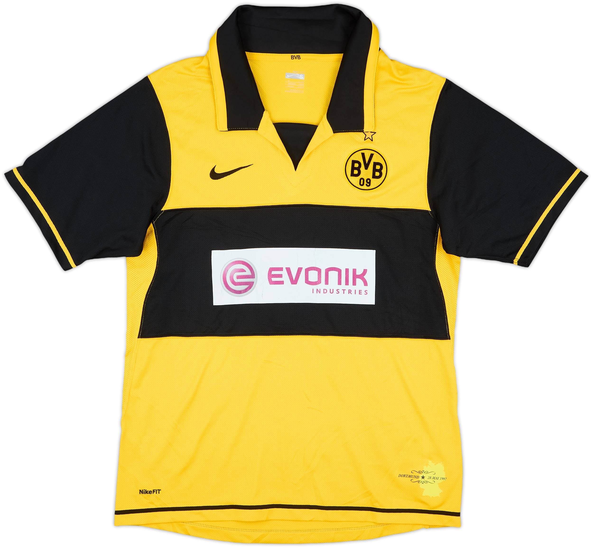 2007-08 Borussia Dortmund Home Shirt - 7/10 - (S)