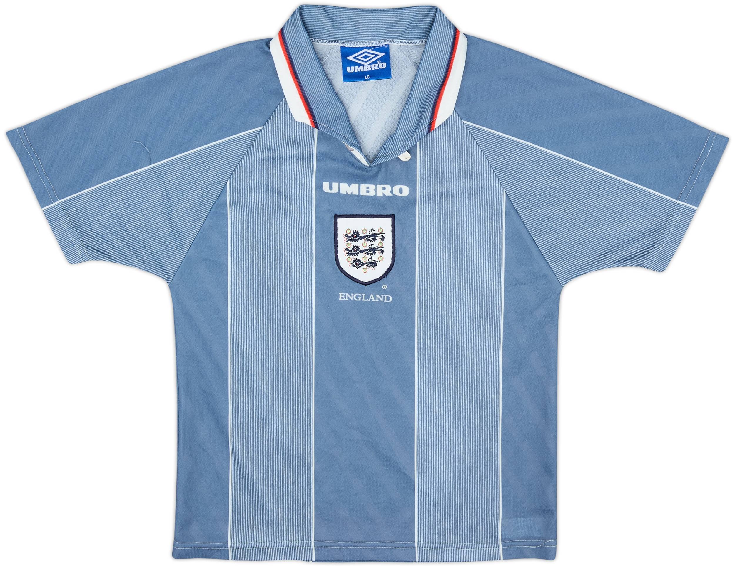 1996-97 England Away Shirt 8/10