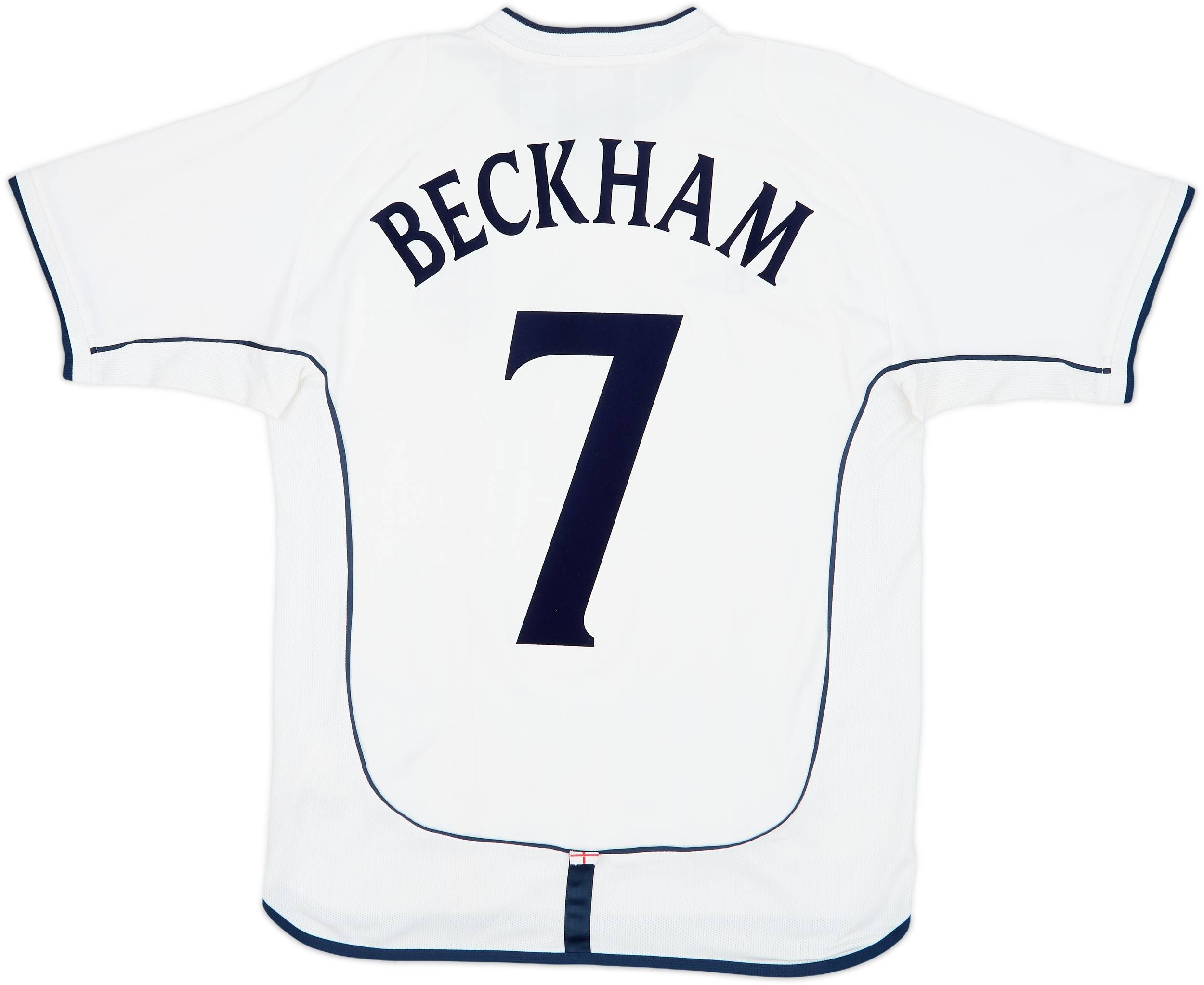 【国内正規 01-03 England  L/S Beckham #7】 正規品 01-03 England Home L/S Beckham #7】 - メルカリ