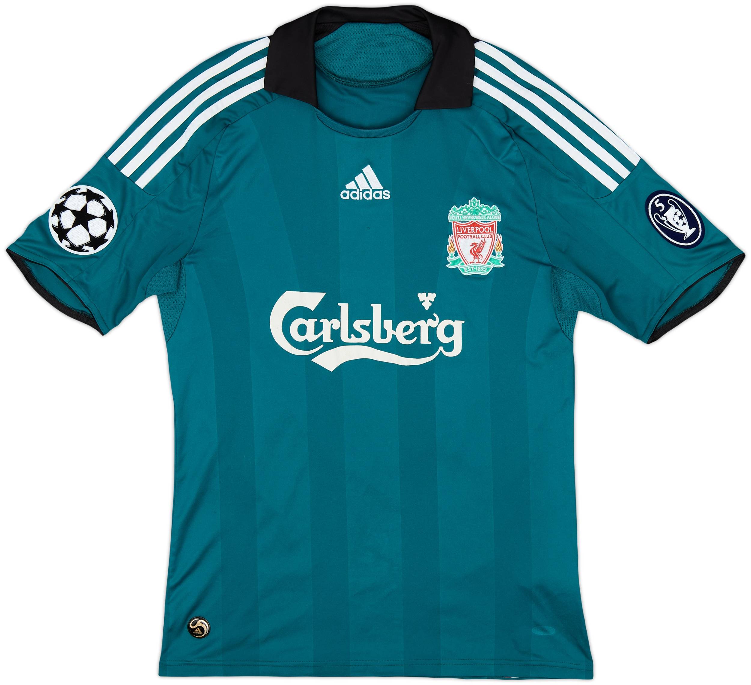 08-09★Liverpool★adidas★サッカーユニフォーム★Torres LIVERPOOL 2008 2010 HOME L SHIRT JERSEY ADIDAS 313214 sz L