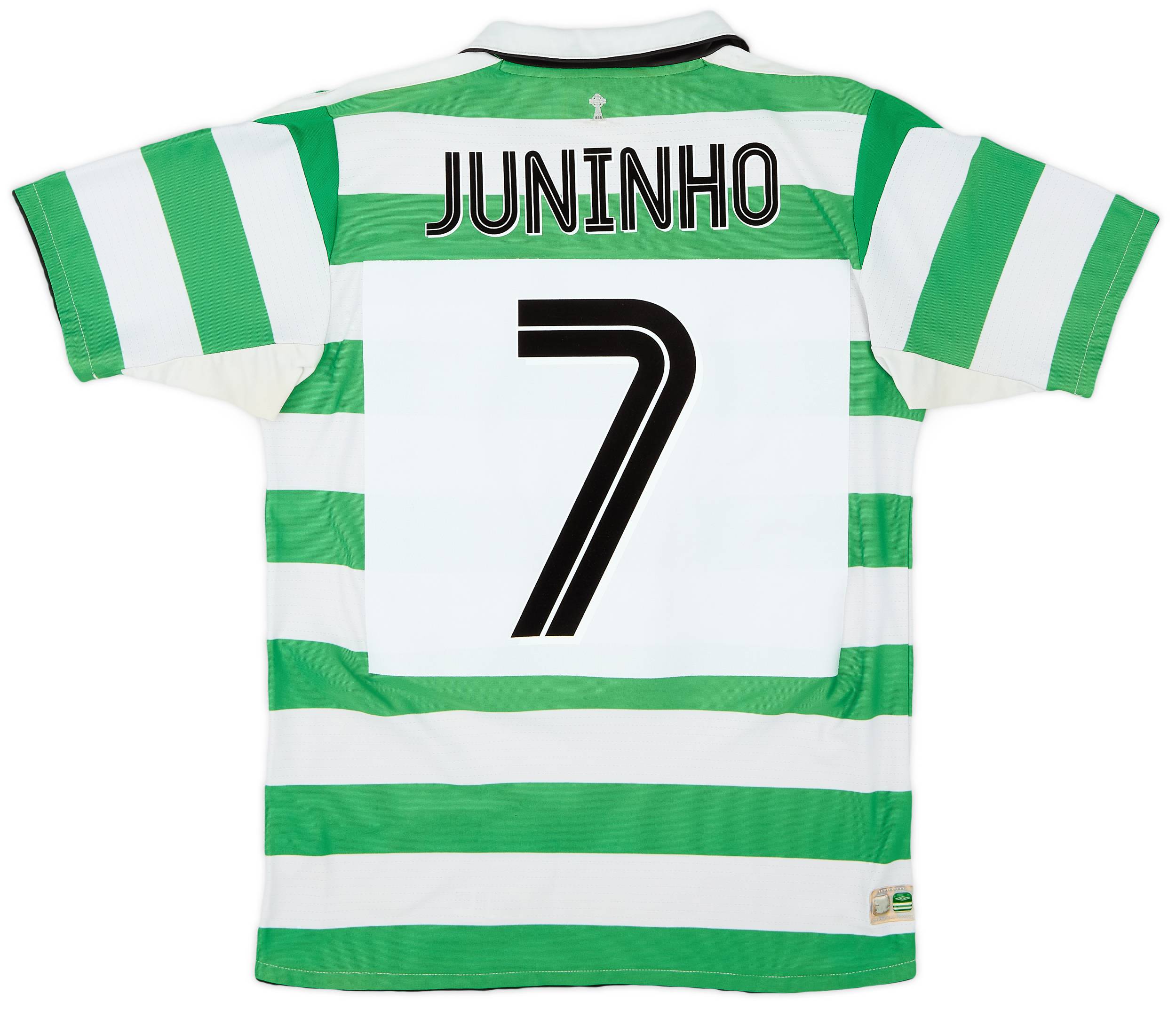 2004-05 Celtic Home Shirt Juninho #7 - 6/10 - (S)