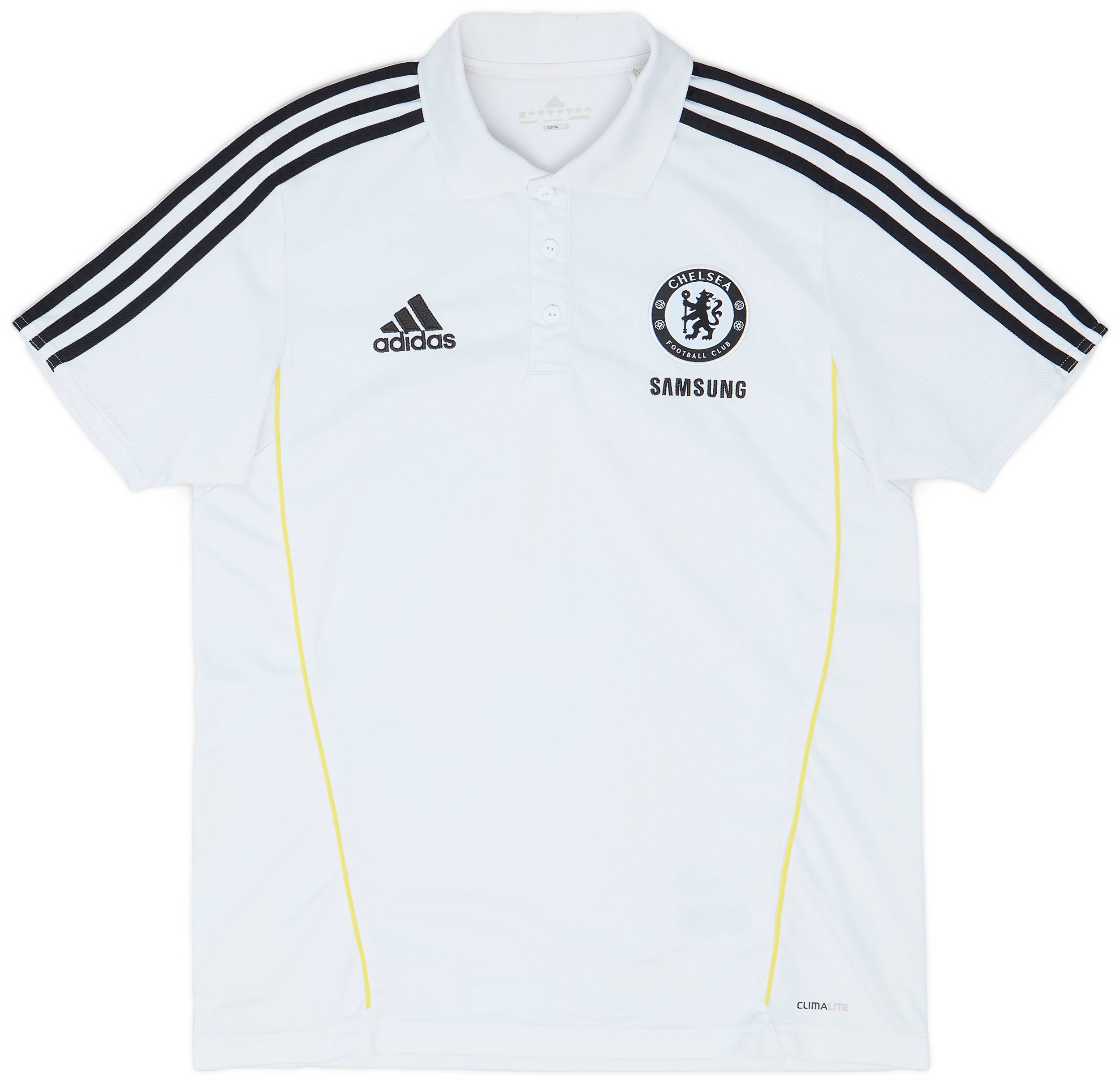 2011-12 Chelsea adidas Training Polo Shirt - 8/10 - (M)