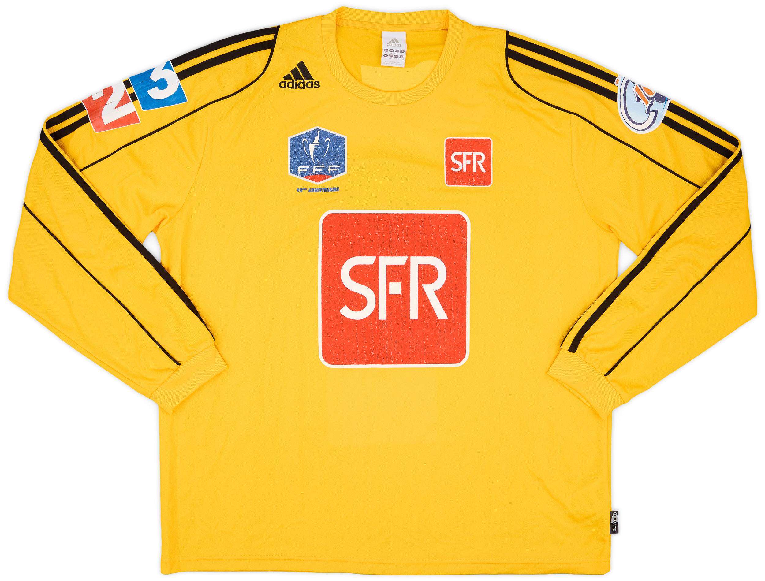 2007-08 Coupe de France Home L/S Shirt #8 - 8/10 - (XL)