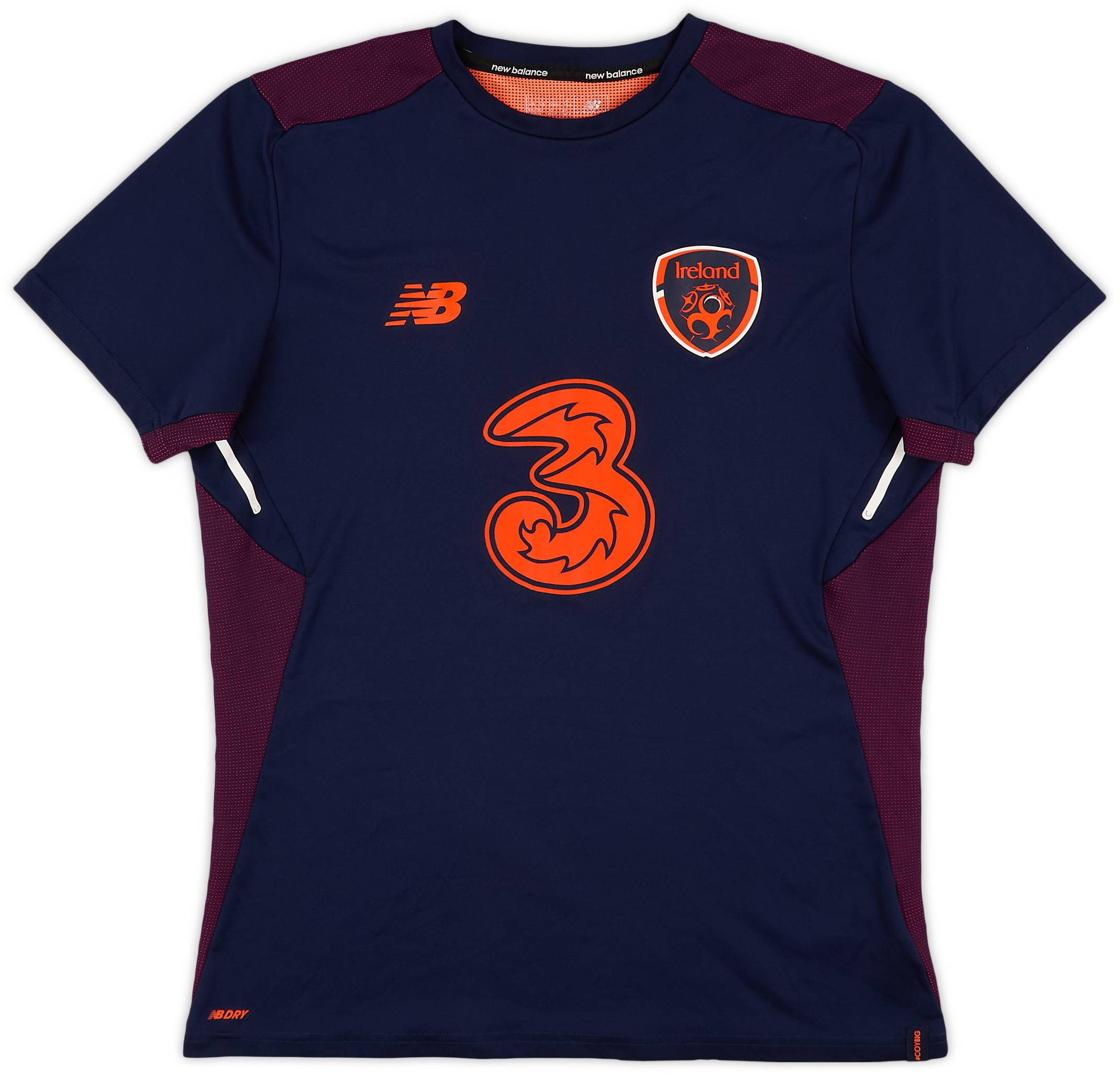 2021 22 Ireland New Balance Training Shirt 7 10 L