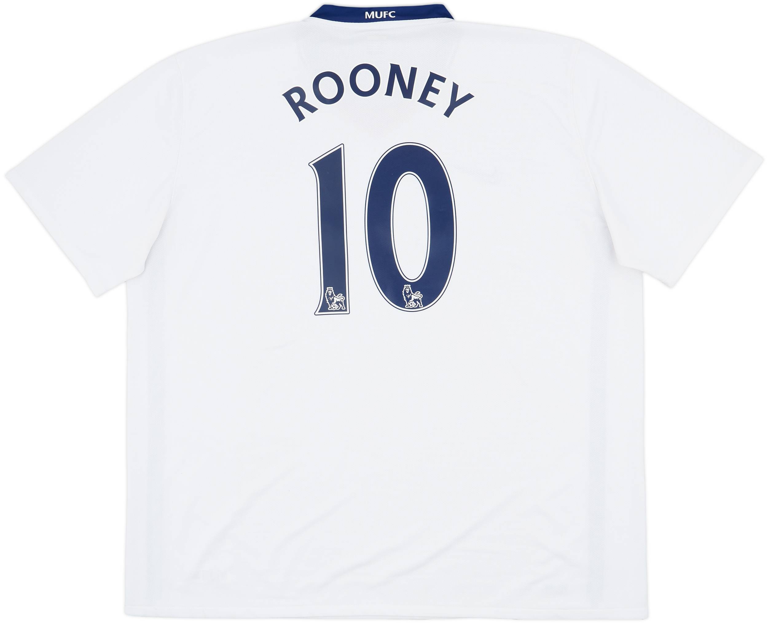 2008-10 Manchester United Away Shirt Rooney #10 - 9/10 - (3XL)