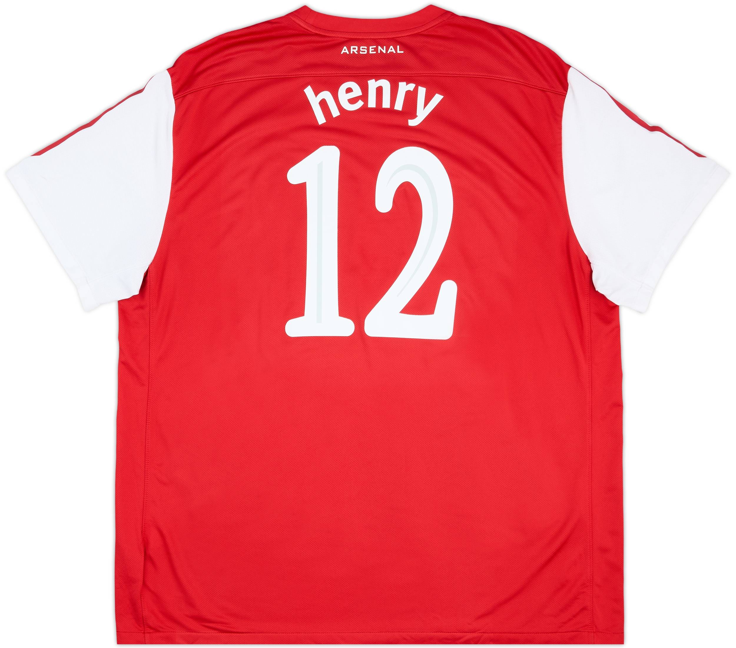 2011-12 Arsenal Home Shirt Henry #12 - 8/10 - (3XL)