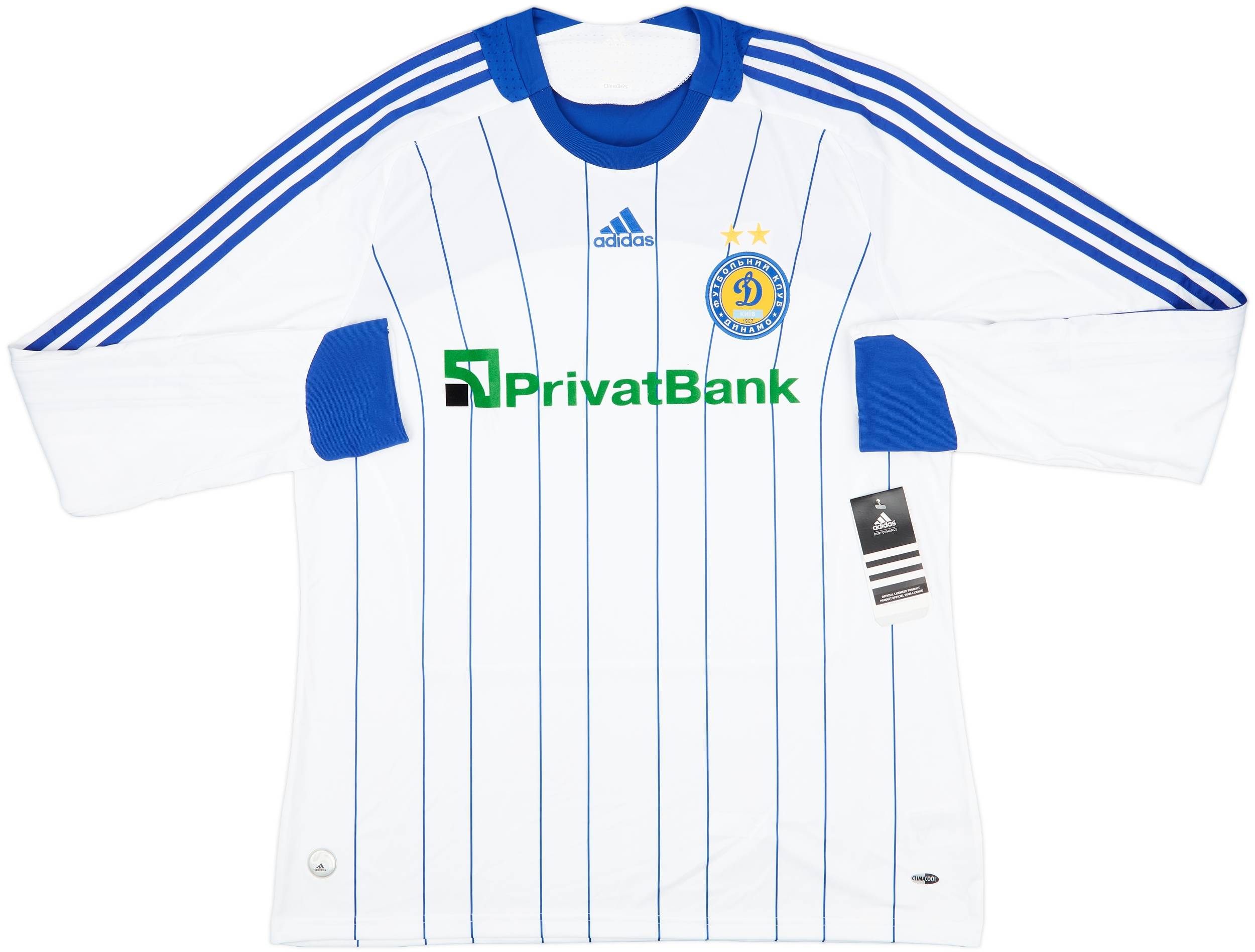 2009-10 Dynamo Kyiv Home L/S Shirt (XL)