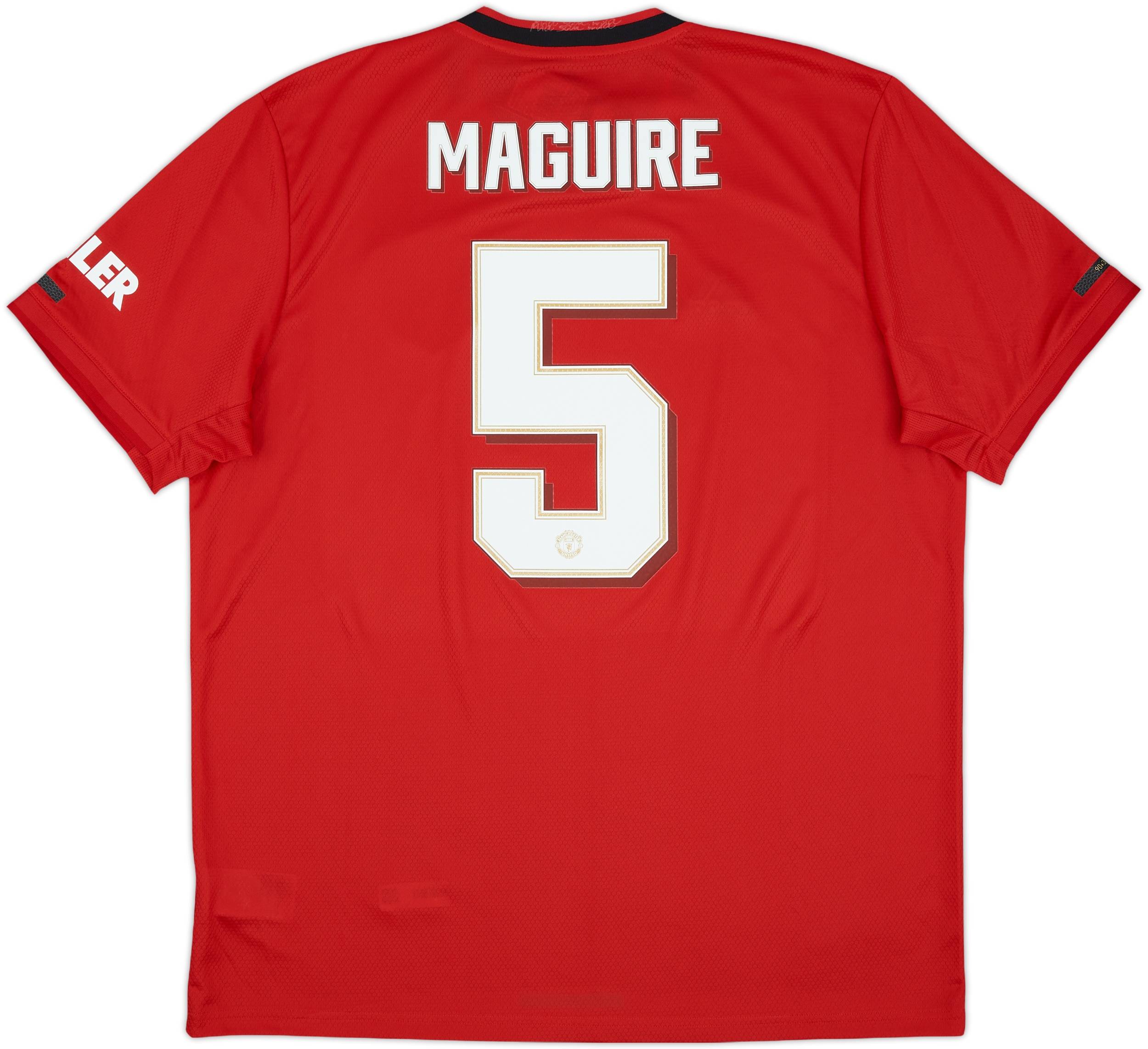 2019-20 Manchester United Home Shirt Maguire #5 (XL)