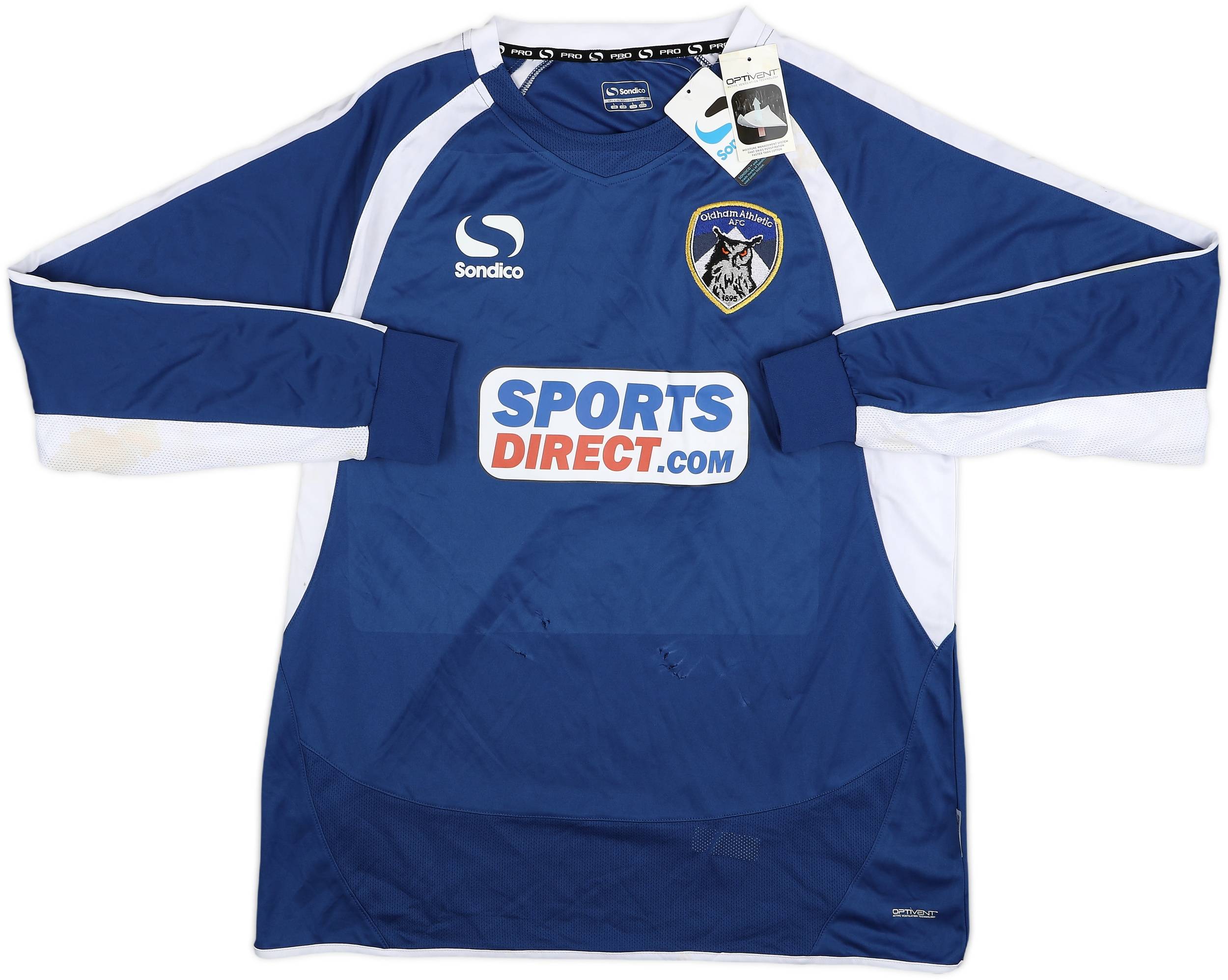 2014-15 Oldham Sondico Training L/S Shirt (L)