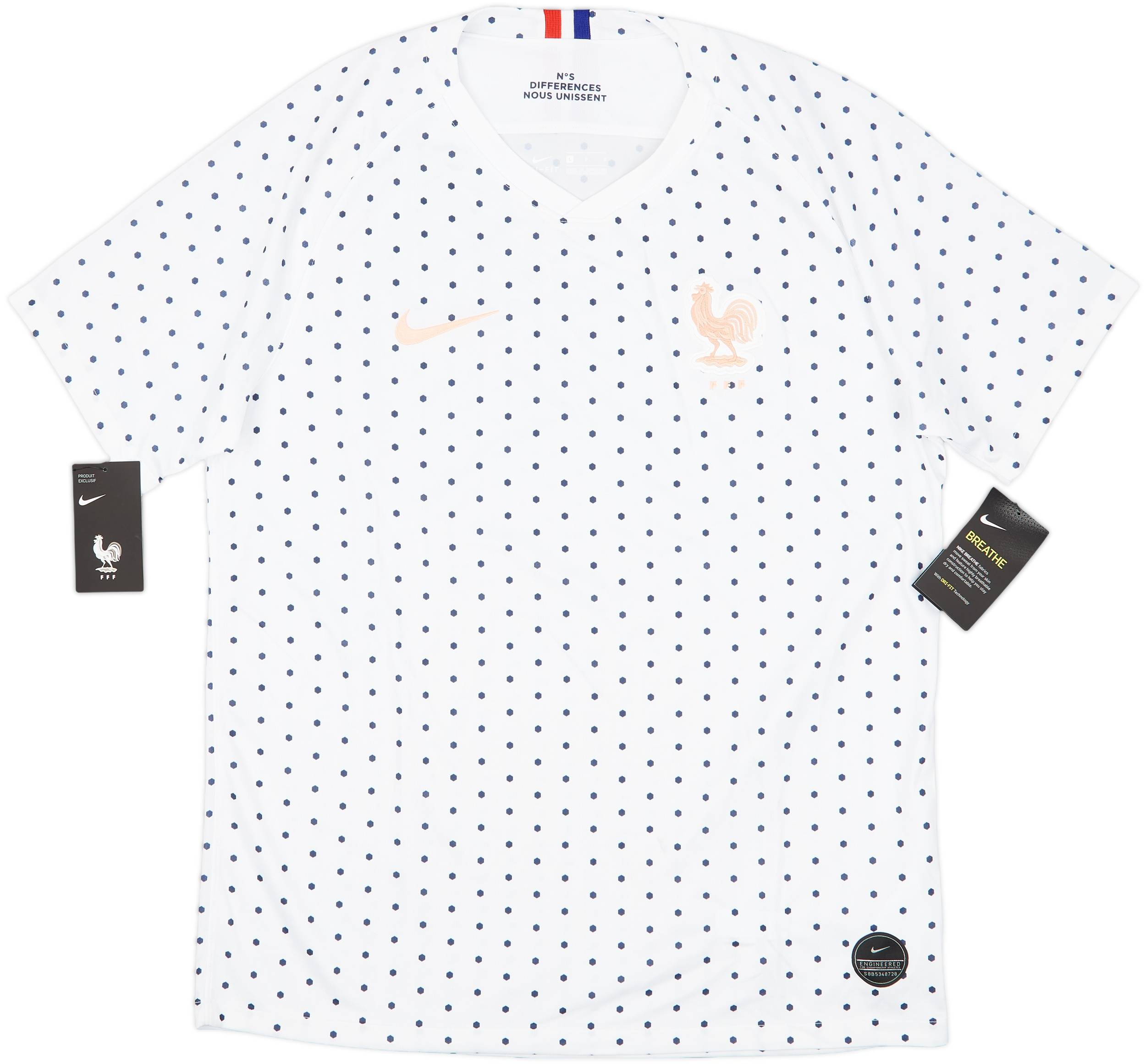 2019-20 France Women's Away Shirt (Men's L)