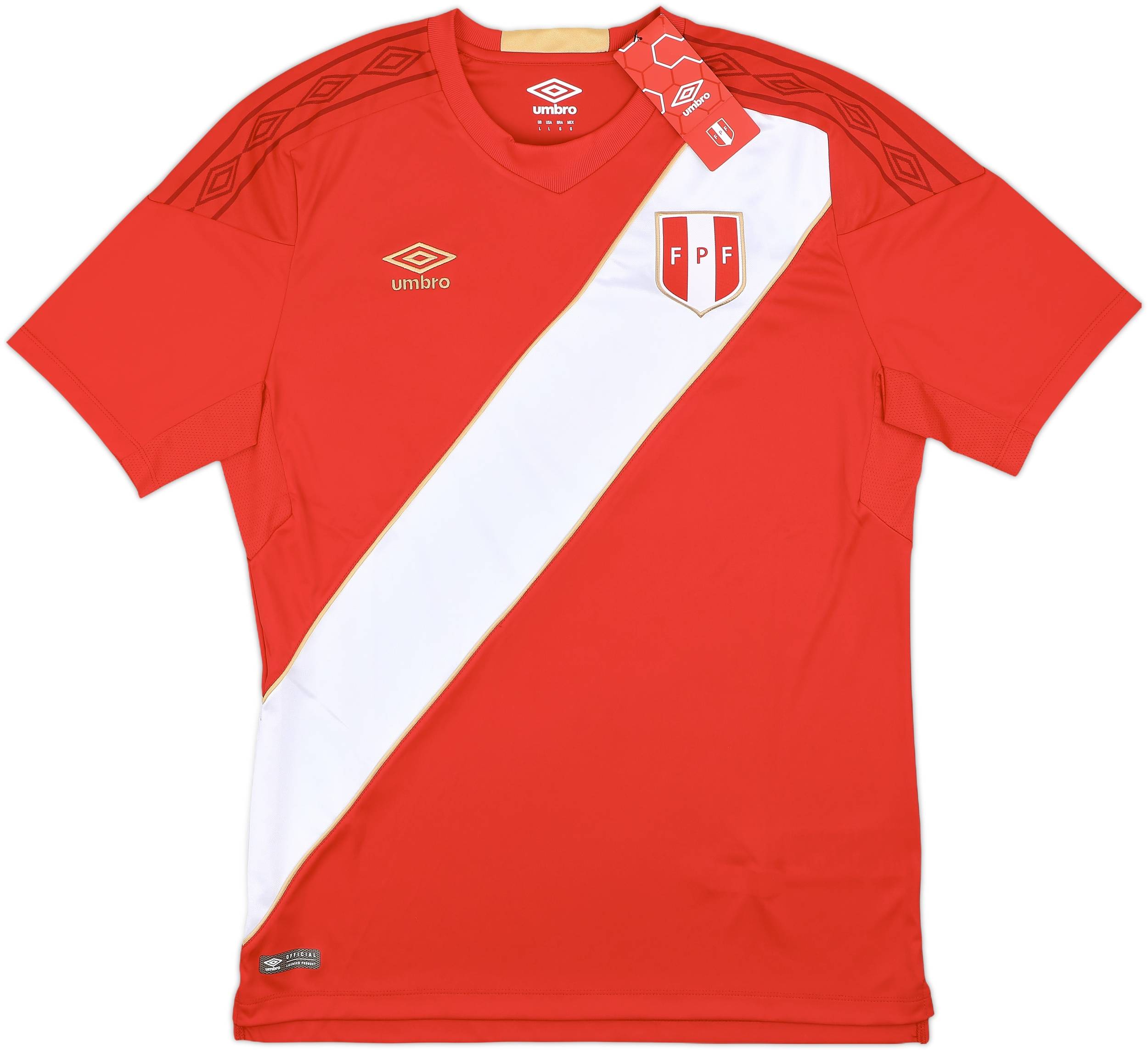 2018-19 Peru Away Shirt (L)