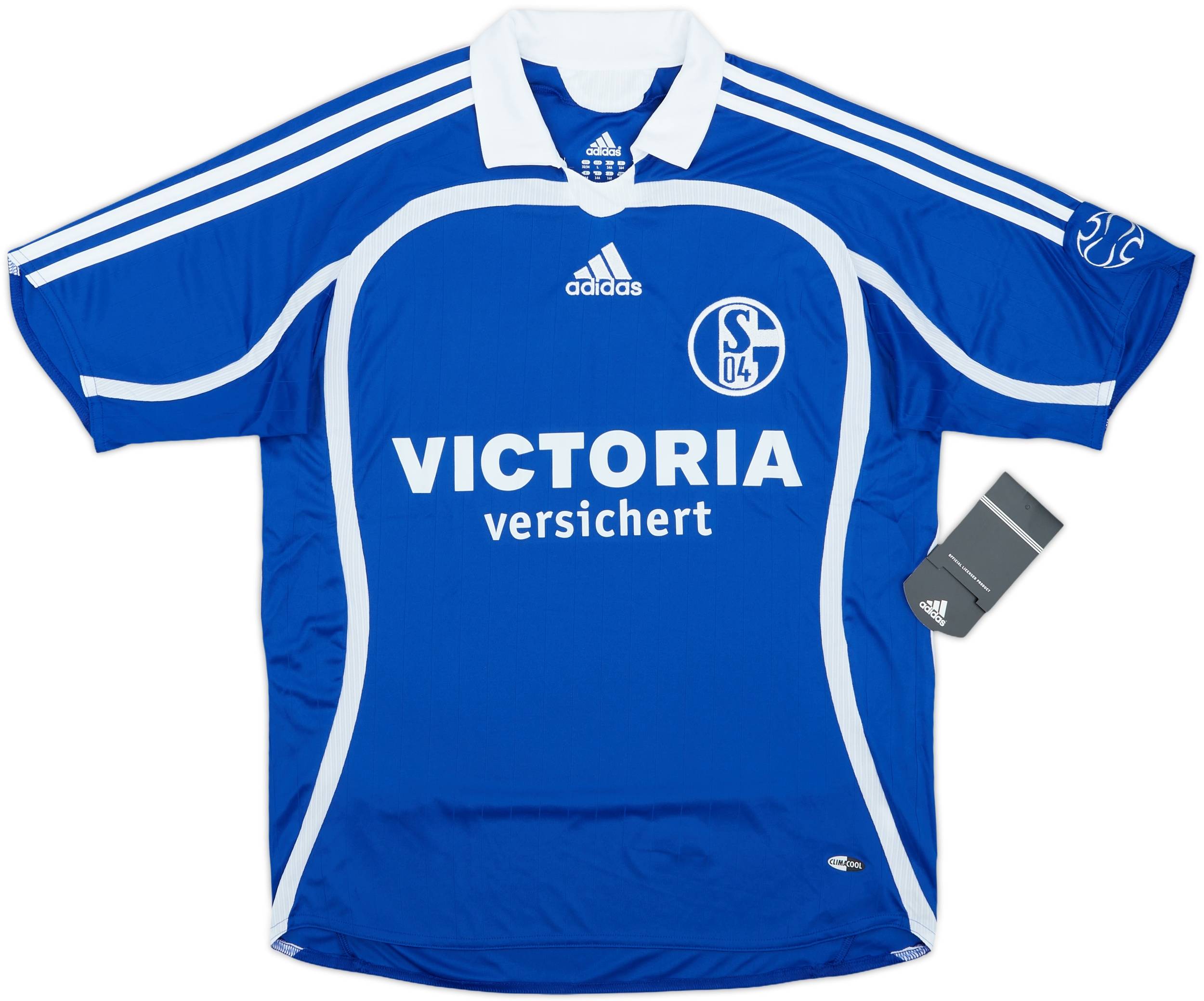2006-07 Schalke Home Shirt (L.Boys)