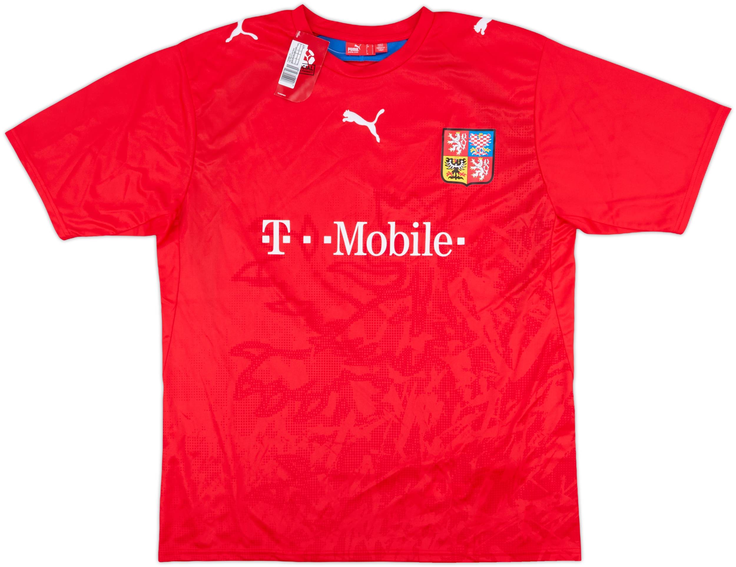 2006-08 Czech Republic Basic Home Shirt (L)