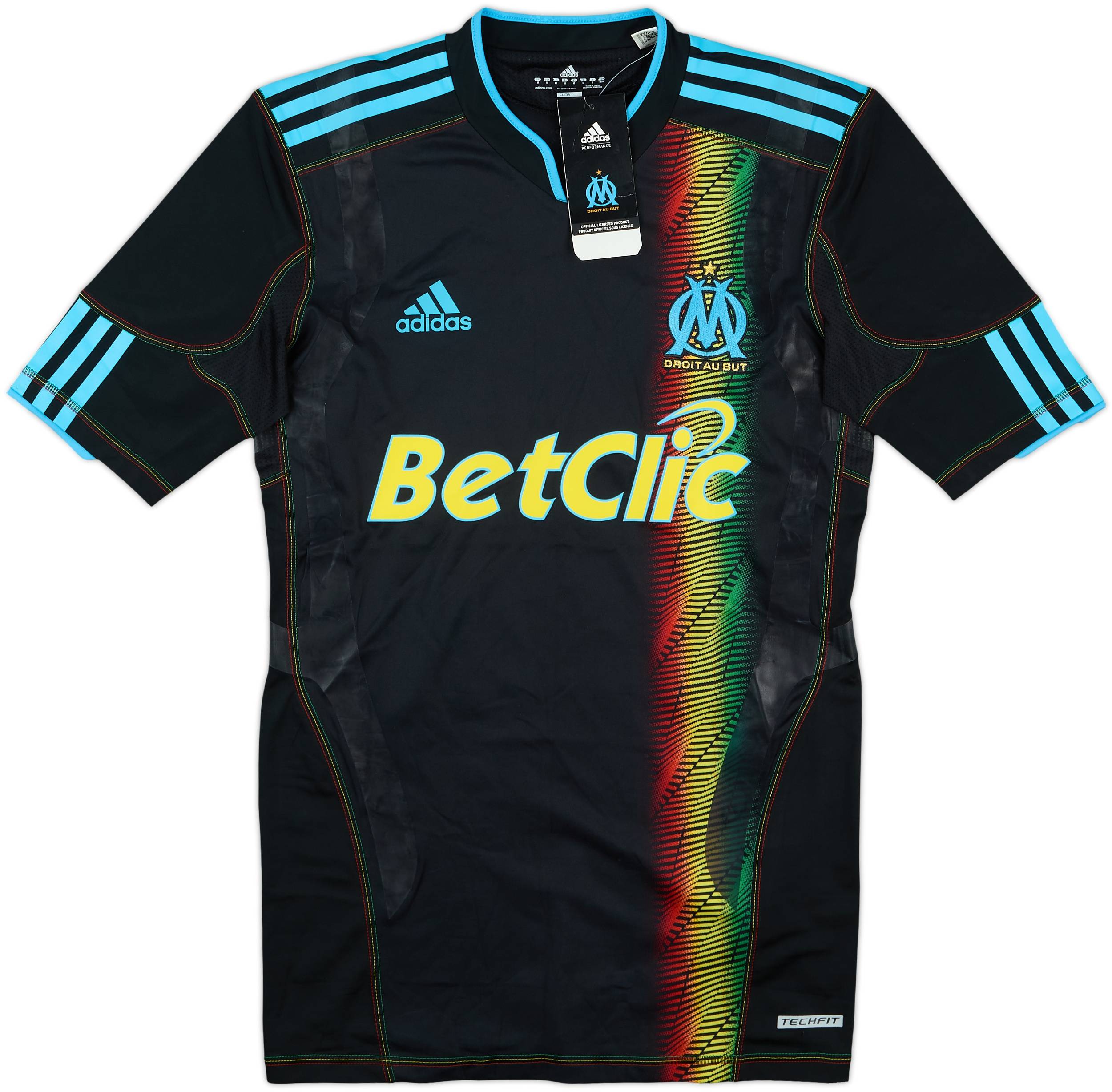 ウェア Olympique Marseille 2009 2010 3rd 2009-10 Olympique Marseille Third Shirt - 7/10 - (S)