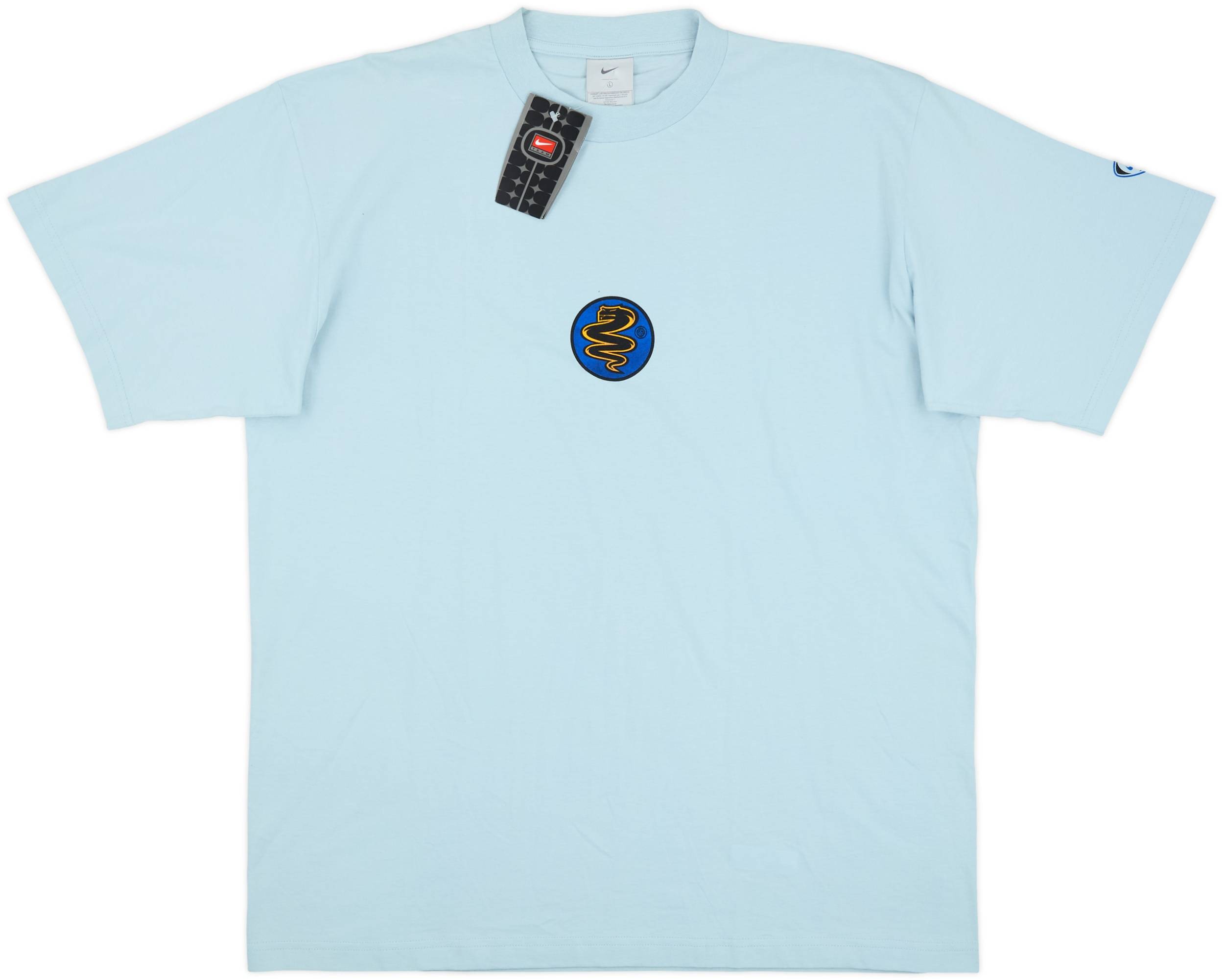 00-01 インテル・ミラノ NIKE ロゴ　Tシャツ 2000-01 Inter Milan Nike Graphic Tee (L)