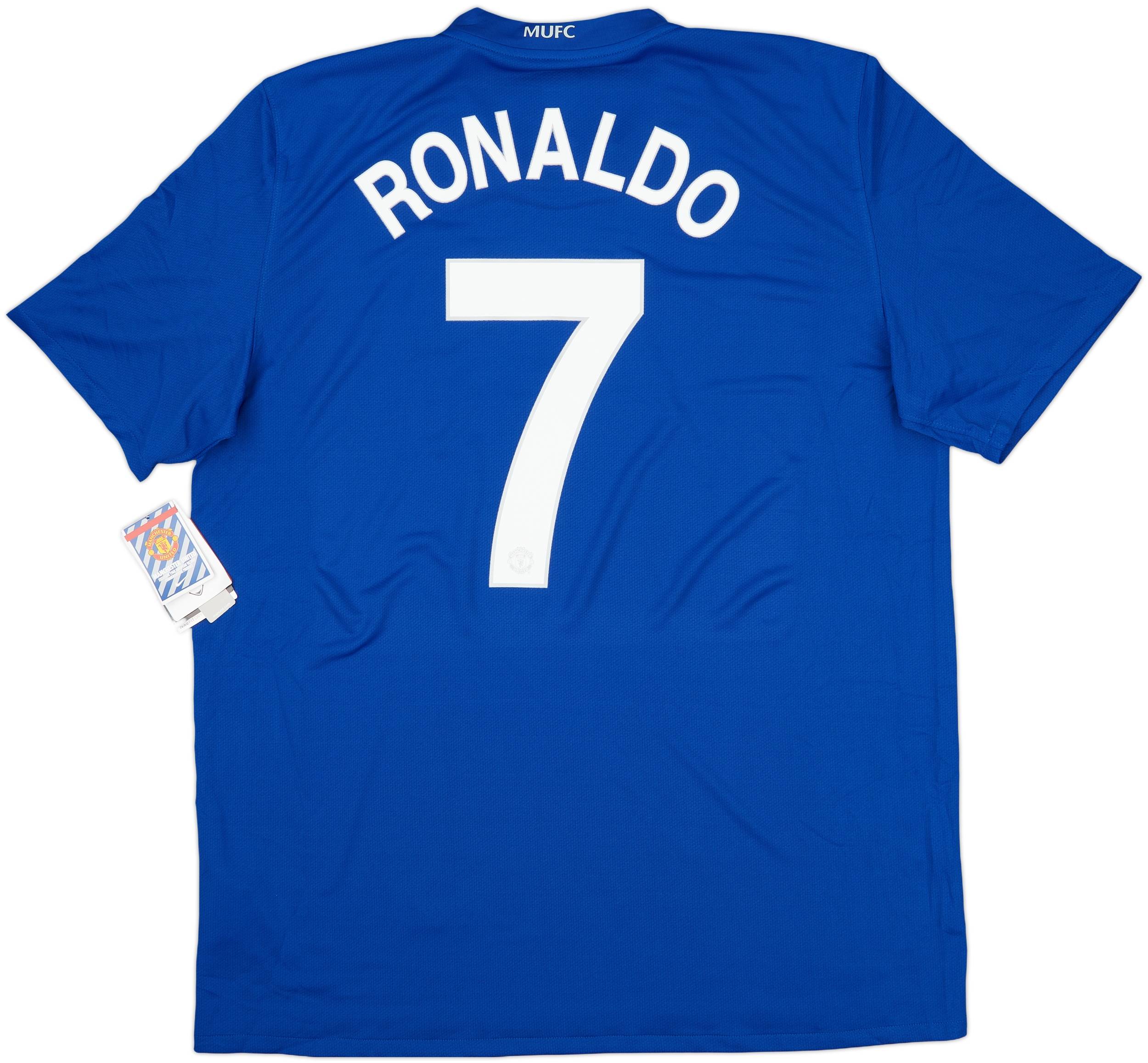 2008-09 Manchester United Third Shirt Ronaldo #7 (XL)