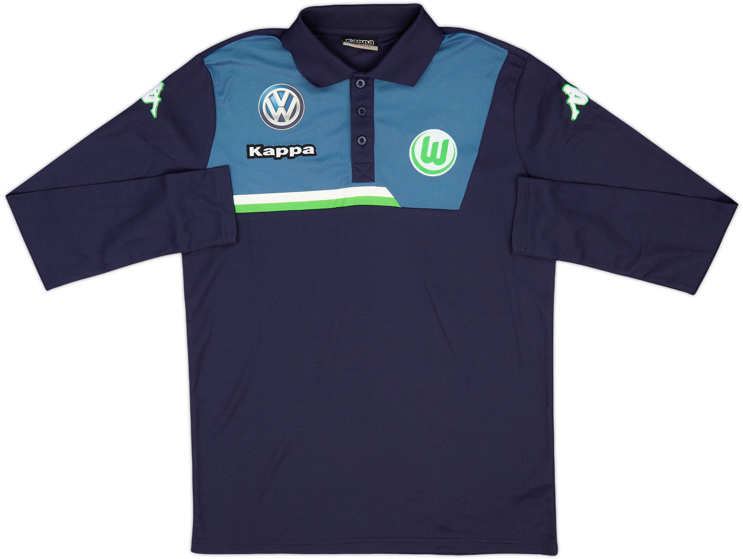 2014-15 Wolfsburg Kappa Polo L/S Shirt - 10/10 - (S)