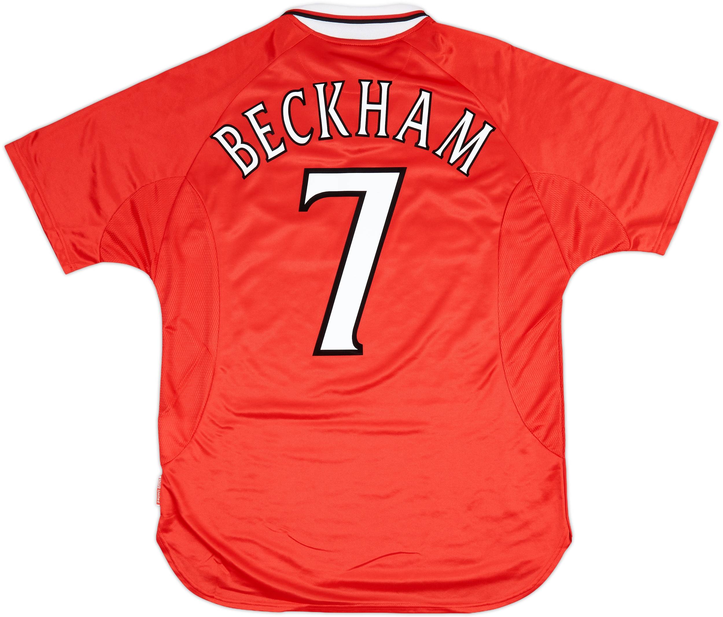 マンチェスターユナイテッド 99-00 CL優勝ユニフォーム #7 ベッカム 1999-00 Manchester United 'CL Winners' Shirt Beckham #7 (L)